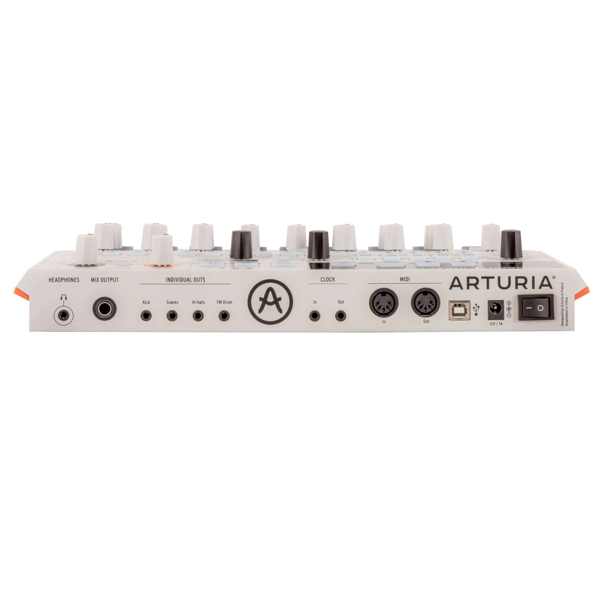 Arturia Drumbrute Impact 1984 Analog Drum Machine - White