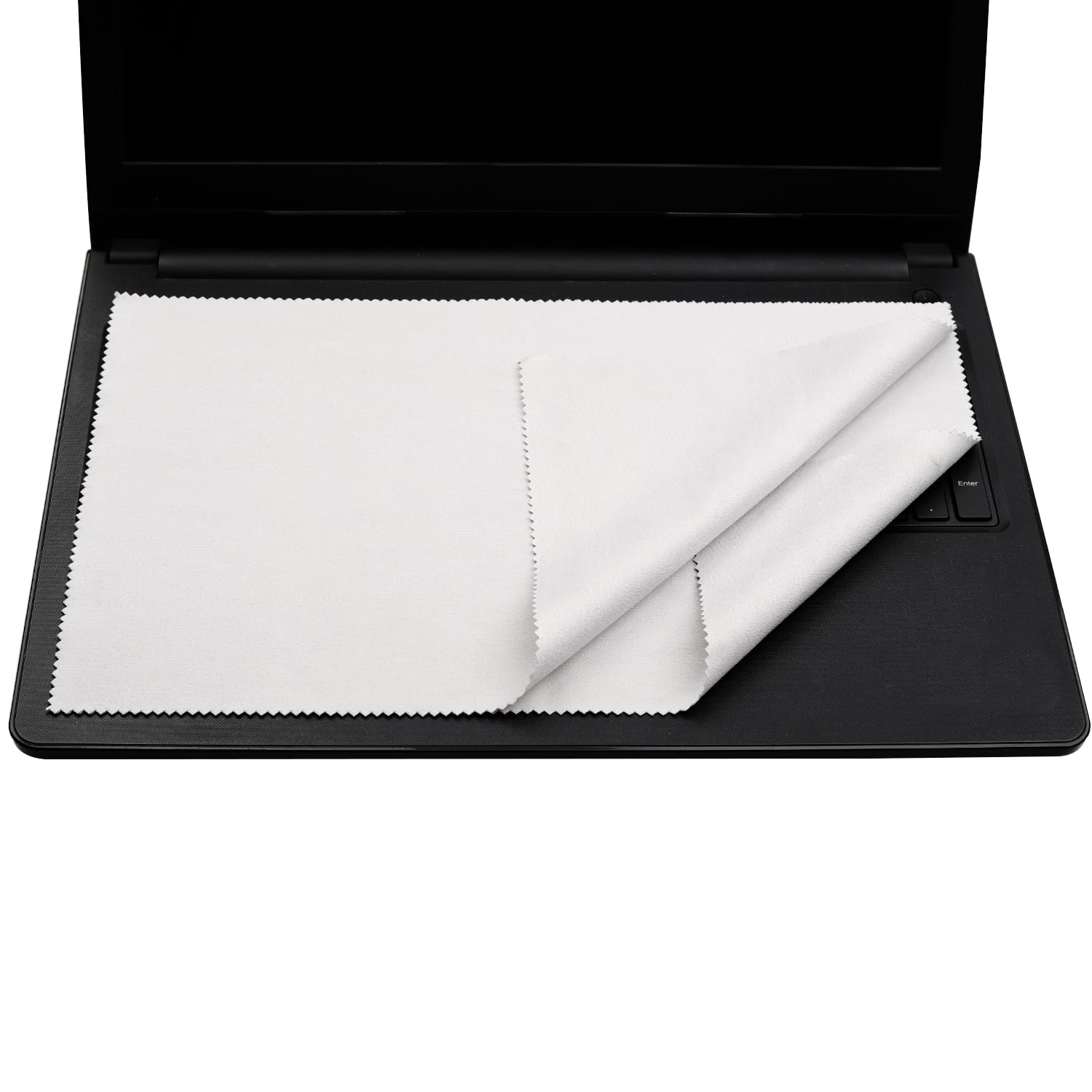 2 Pack Microfiber Liner Cleaning Cloth For 15 15.6 16'' Hp/Dell/Lenovo/Asus/Acer/Samsung/Msi/Lg, Etc With 15 16 Inch Laptops Wit