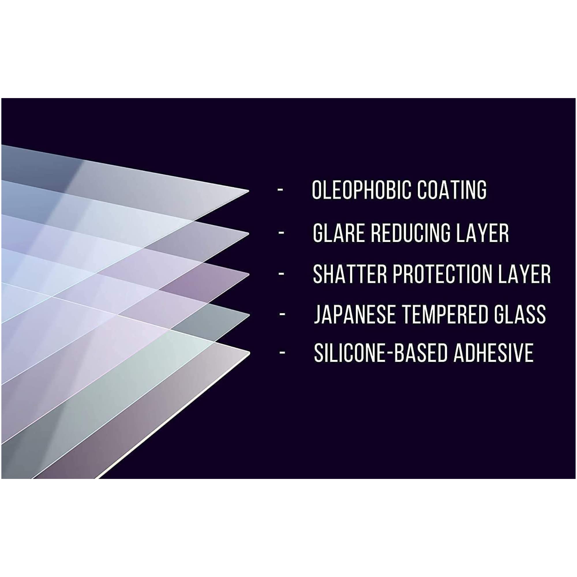 Kykr Tempered Glass Screen Protector For 2021, 2022, 2023, 2024 Ford Bronco, Sync4 12� Screen, 9H Hardened, Anti Glare, Anti Scratch Glass, Easy To Apply, Water Resistant Car Accessories, Gloss