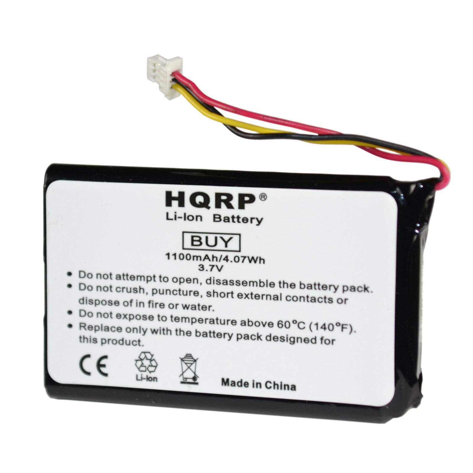 Hqrp Battery Compatible With Garmin Nuvi 30 30Lm, Nuvi 40 40Lm, Nuvi 42 42Lm, Nuvi 44 44Lm, Nuvi 50 50Lm, Nuvi 52 52Lm, Nuvi 54 54Lm, Nuvi 56 56Lm 56Lmt 361 00056 01 Kh07Bh26D03H3 Gps Navigator