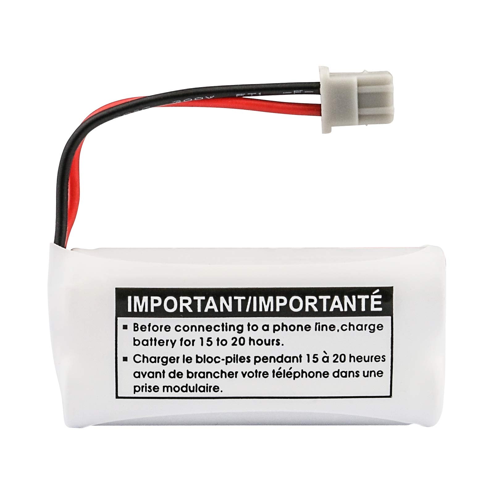 Uniden Rechargeable Phone Battery, Nickel Metal Hydride Nimh, Dc 2.4V, 650Mah (Bt 1008)