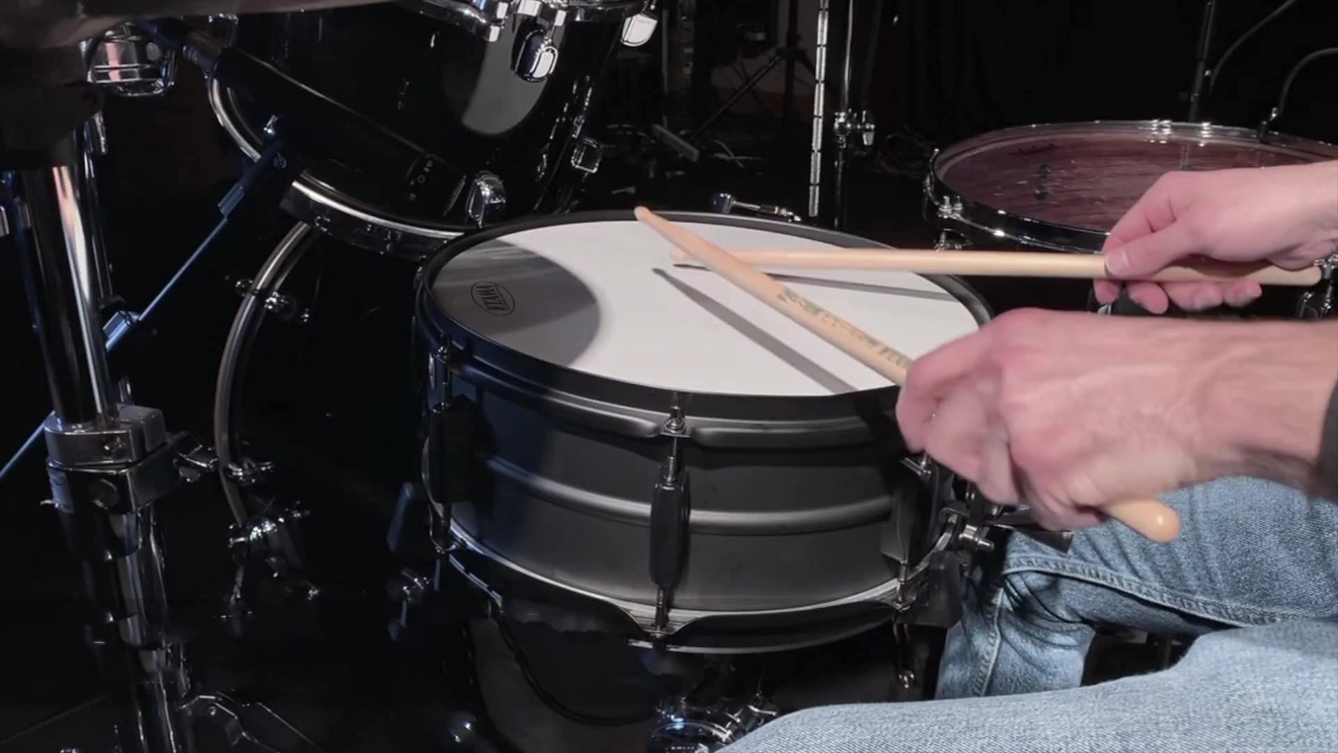 Tama Bst1055Mbk Snare Drum 5.5''X10''   W/Mc69   Matt Black