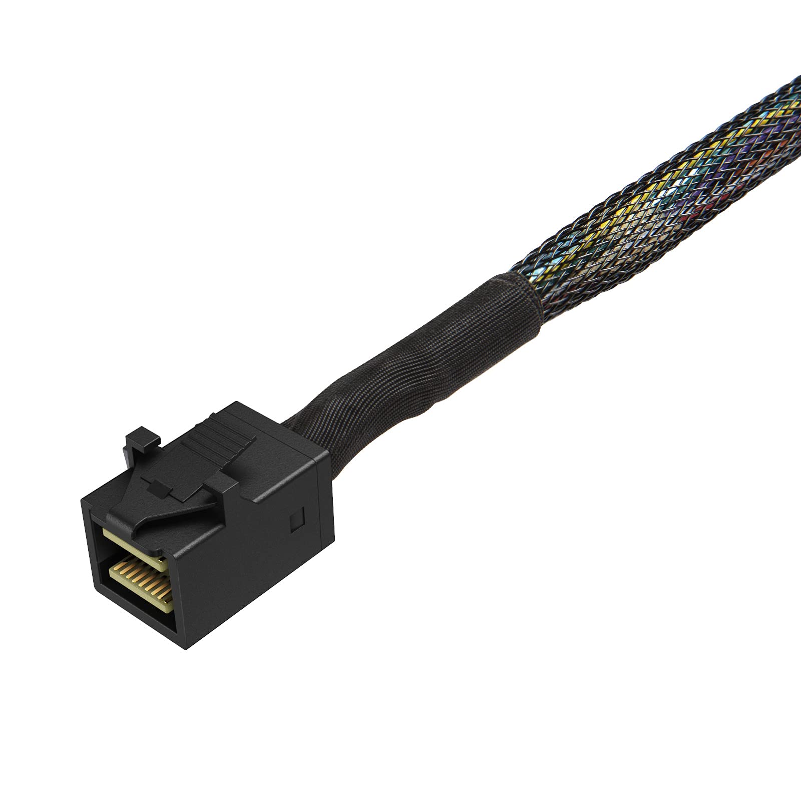 Cablecreation Internal Mini Sas Hd Cable, 1.6Ft Mini Sas Sff 8643 To Mini Sas 36Pin Sff 8087 Cable, Mini Sas 36Pin To Sff 8643 C