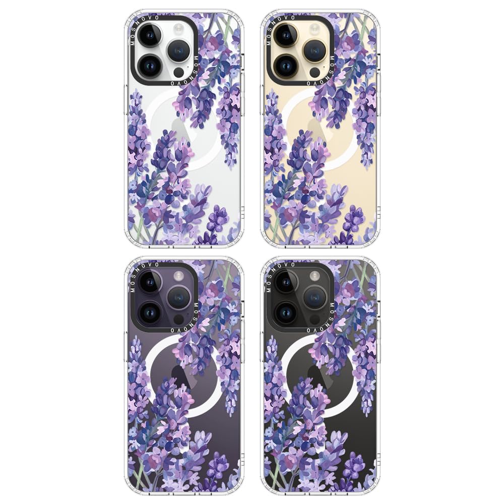 Mosnovo Case For Iphone 14 Pro, [Compatible With Magsafe] [Buffertech 6.6Ft Military Grade Drop Protection] [Anti Peel Off Tech]