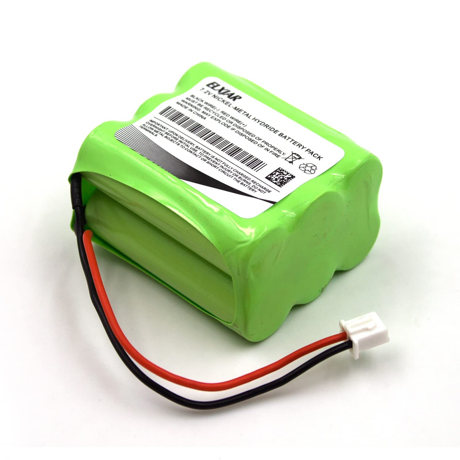 (2 Pack) 7.2V Ni Mh Battery Compatible With 2Gig Batt1X, Batt2X, Batt1, Gc2 2Gig Cntrl2, 2Gig Cp2, Gckit311, 228844 Go Control P