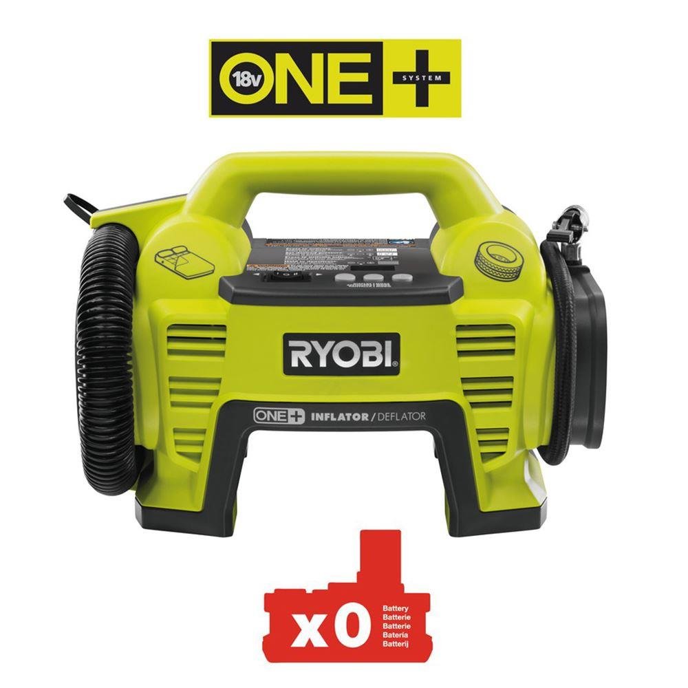 Ryobi R18I 0 Battery Compressor 18V One+ 10.34 Bar 150Psi (Body Only)