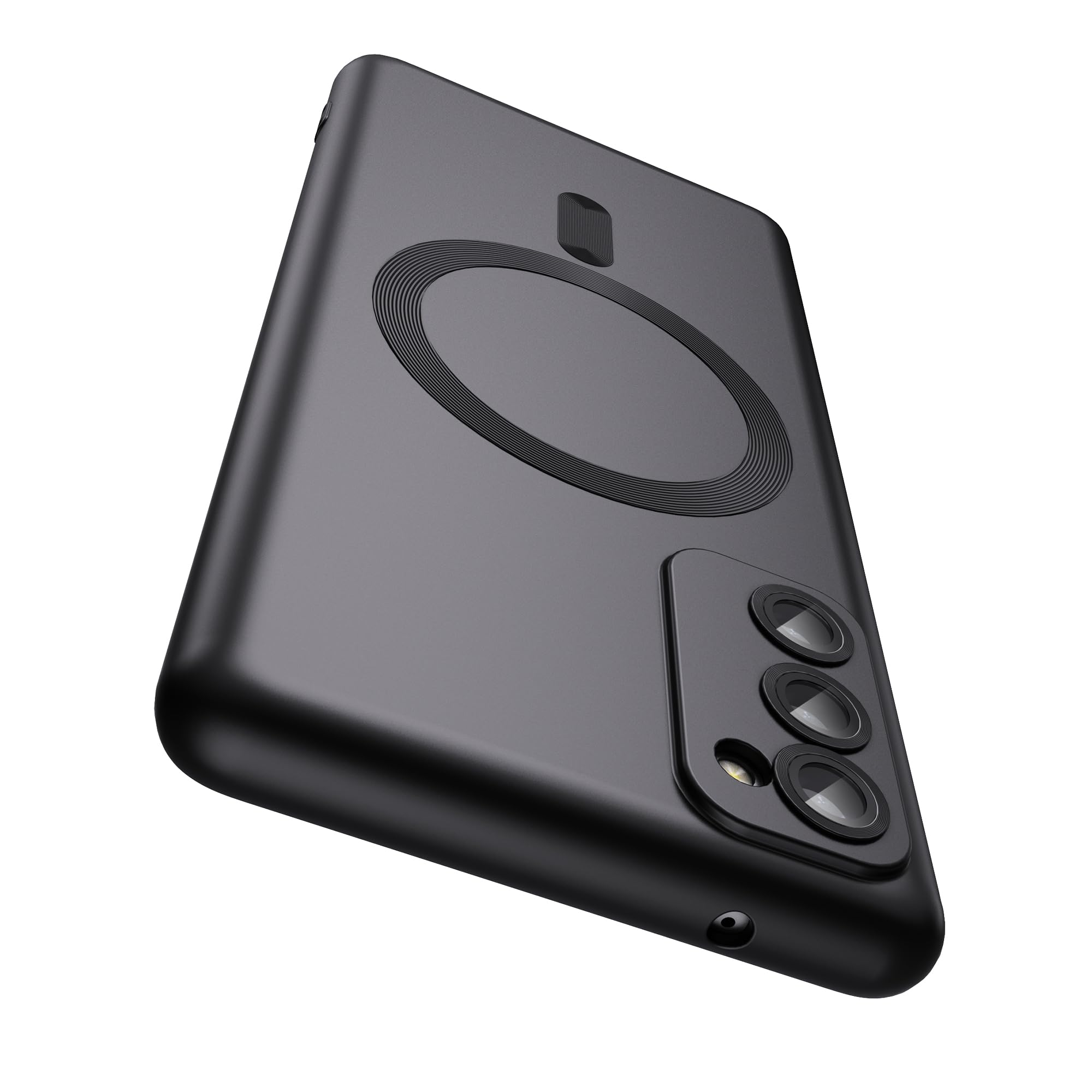 LEKEVO Magnetic for Samsung Galaxy S20 FE 5G Case ?Compatible with MagSafe??Built-in Camera Lens Protector? Slim Soft TPU Shockp
