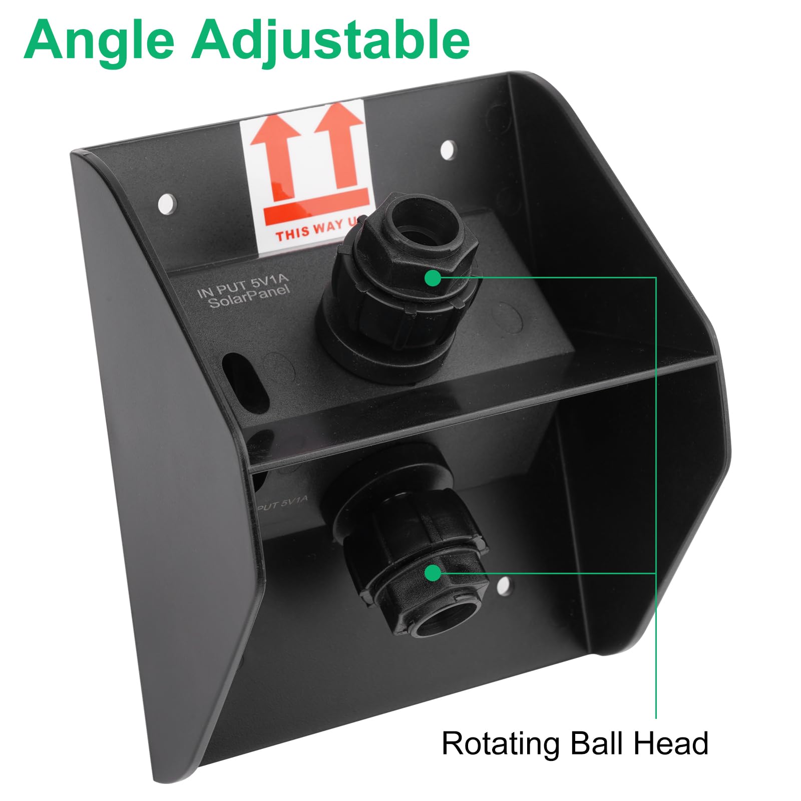 Uogw 3Pack Solar Panel Charging Mount Compatible With Blink Outdoor 4 (4Th Gen)/Blink Outdoor (3Rd Gen) Xt3/Xt2/Xt Camera,Weatherproof,Internal 3300Mah Rechargeable Battery Continuously For 365 Days