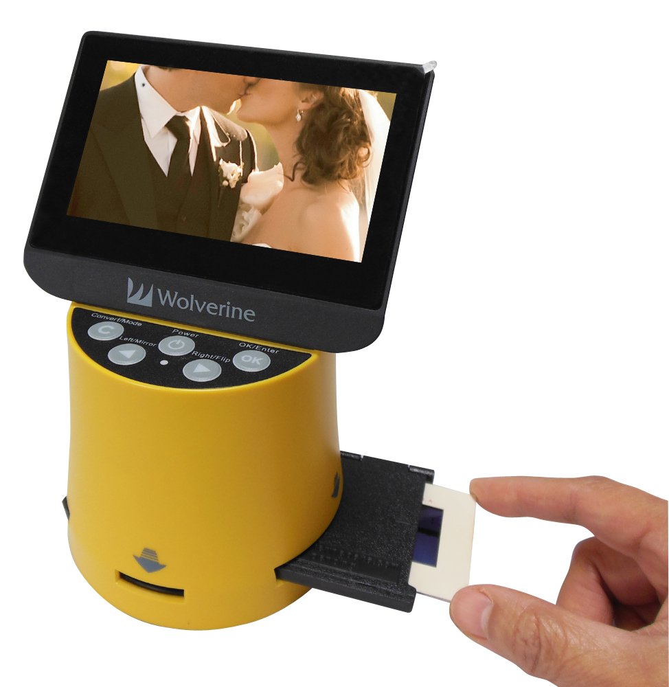 Wolverine Titan 8-In-1 High Resolution 35Mm, 127, 126, 110 And Aps Film To Digital Converter With 4.3 Screen And Hdmi Output