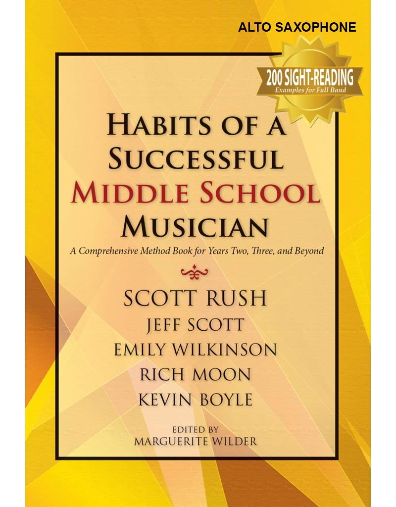 GIA Publications G9147 Habits of a Successful MS Musician - Alto Sax