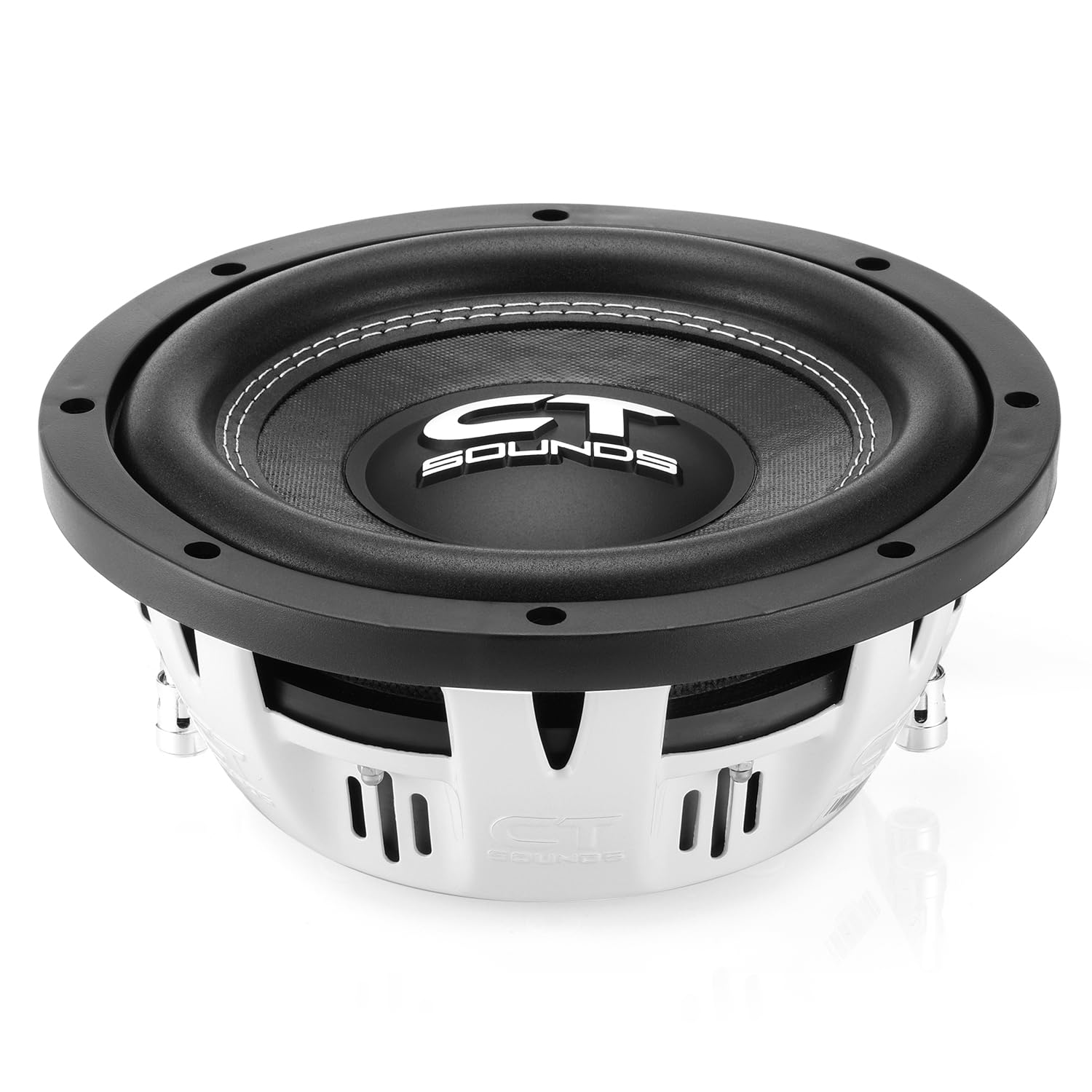 Ct Sounds Hydro 8    Dual 2 Ohm 600 Watt Shallow Mount Car Subwoofer
