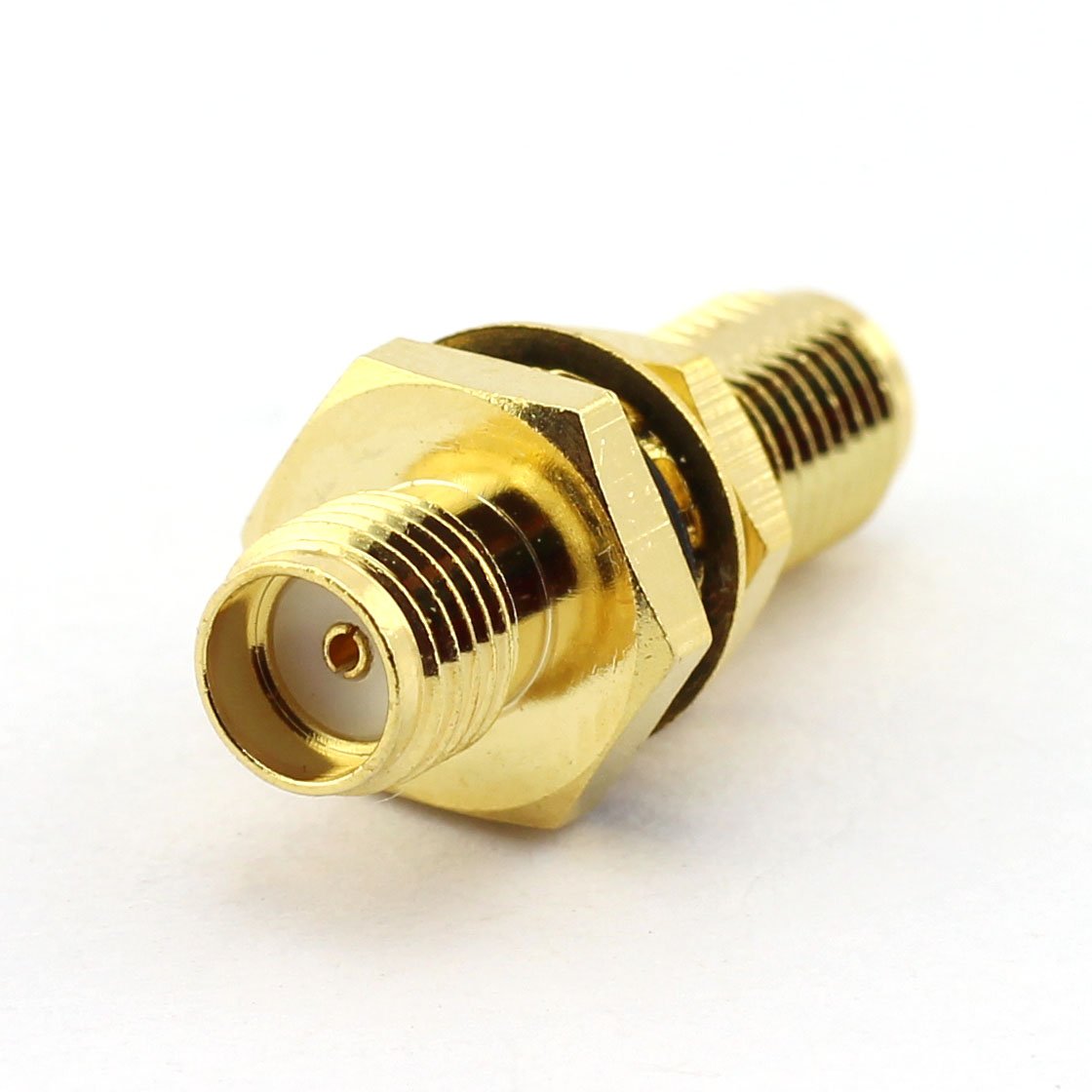 Dgzzi 2 Pack Rf Coaxial Adapter With Waterproof Gasket Sma Coax Jack Connector Sma Female To Sma Female