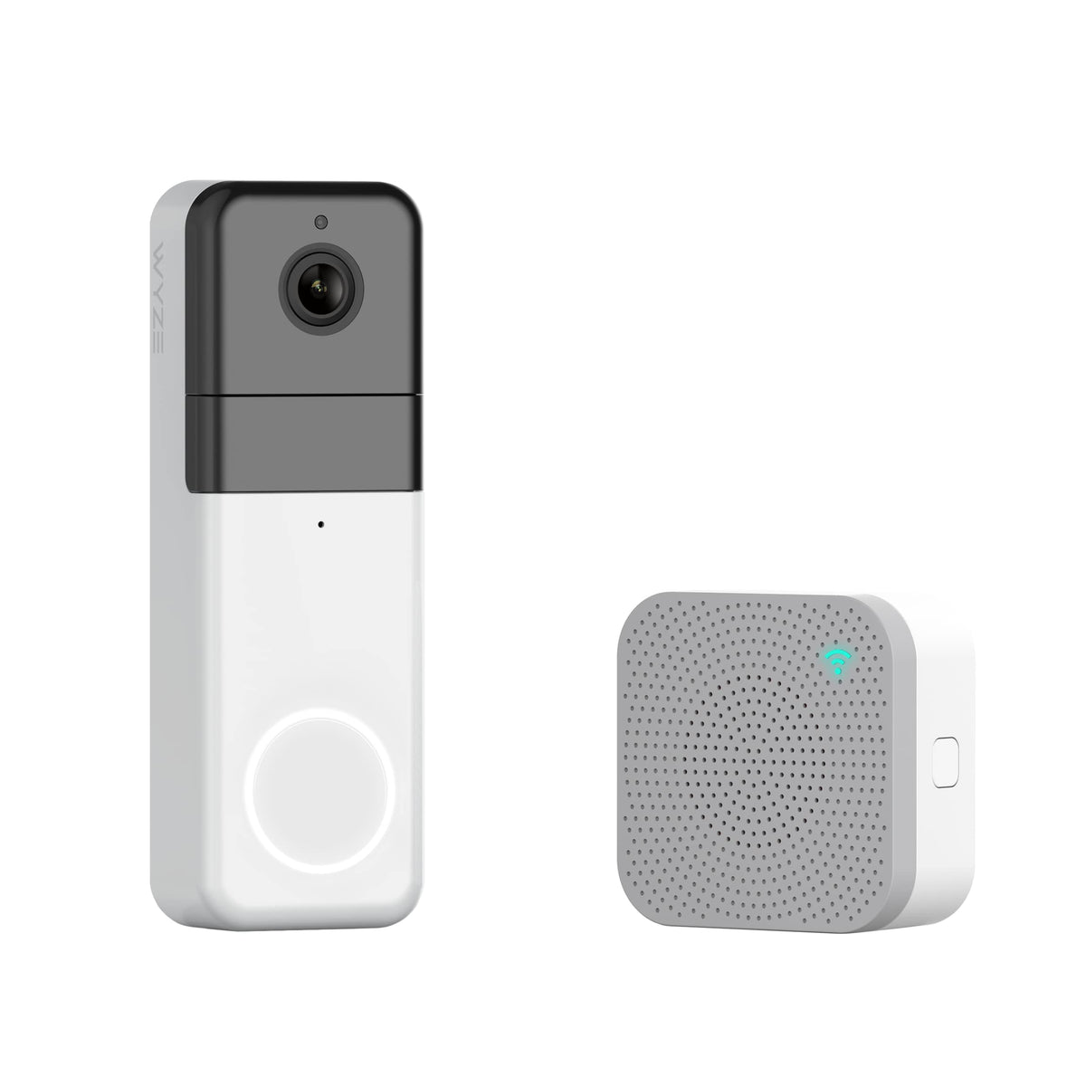 Wyze Wireless Video Doorbell Pro (Chime Included), 1440 Hd Video, 1:1 Aspect Ratio: 1:1 Head-To-Toe View, 2-Way Audio, Night Vis