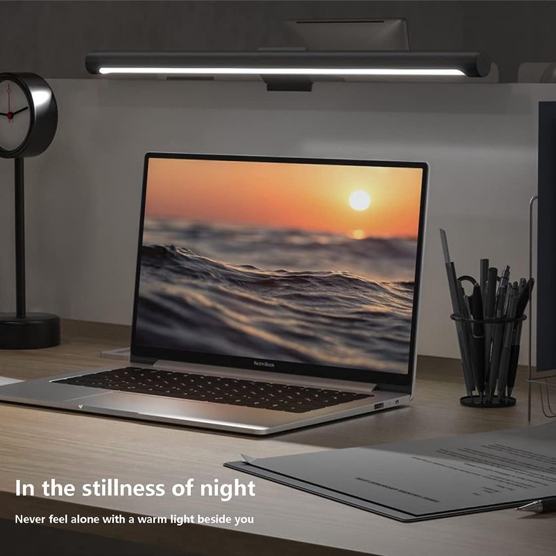 Xiaomi Mi Computer Monitor Light Bar   Easy Installation, Extra Computer Lighting W/O Taking Desktop Space, With Wireless Remote