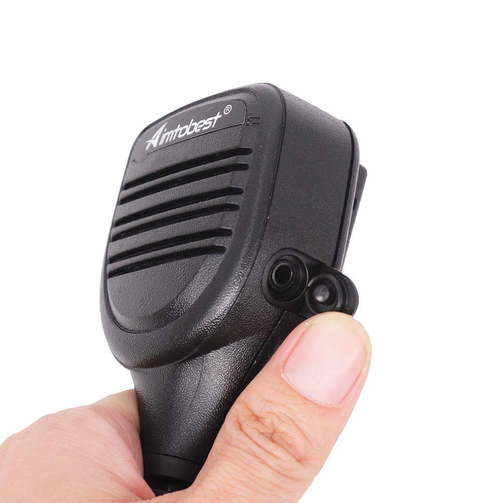 Aimtobest Pmmn4024 Pmmn4025 Speaker Microphone Compatible For Motorola Radio Xpr6350 Xpr6550 Xpr7350 Xpr7550 Xpr6380 Xpr6580 Xpr