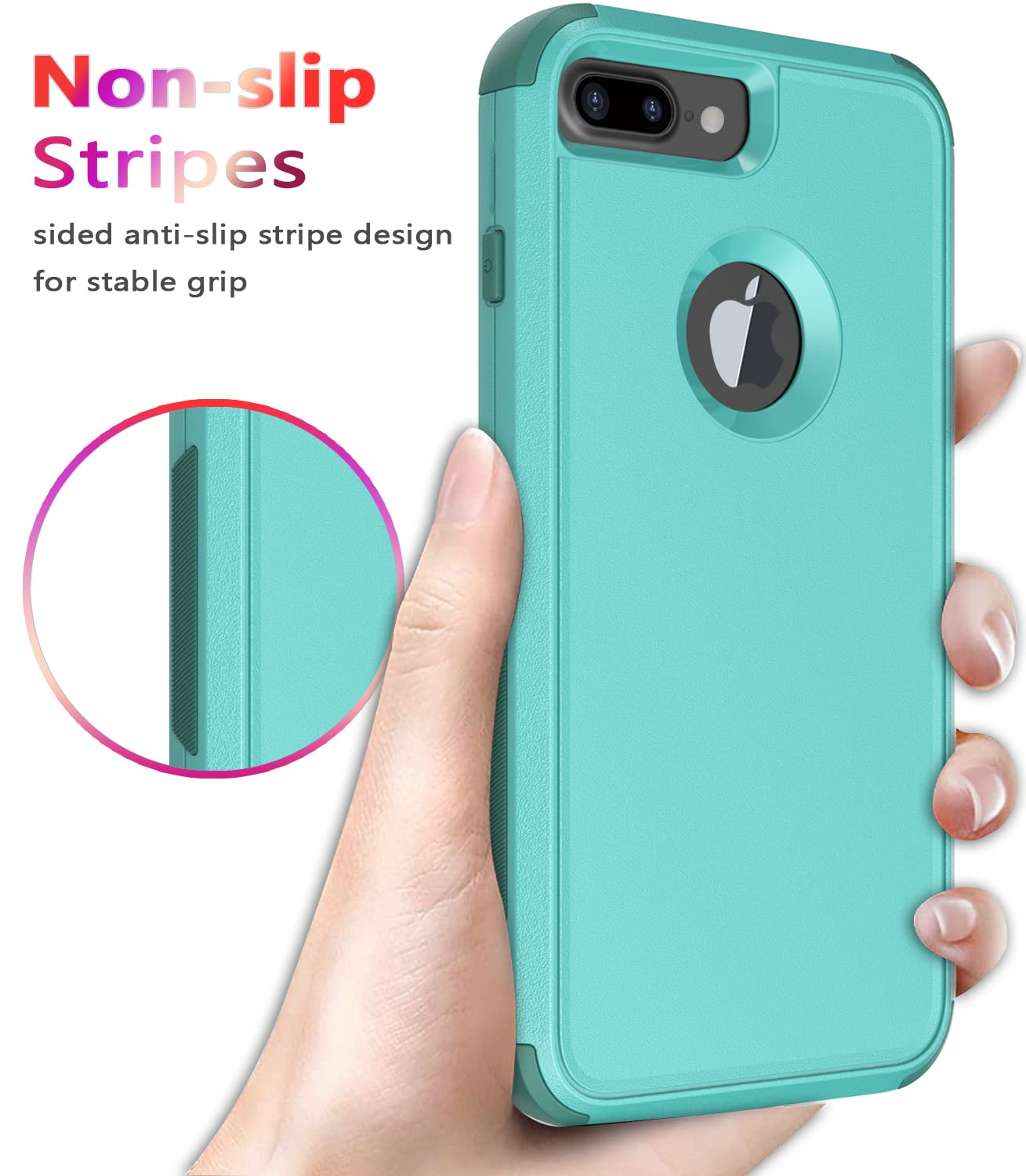 Diverbox For Iphone 8 Plus Case, Iphone 7 Plus Case [Shockproof] [Dropproof] [Dust Proof],Heavy Duty Protection Phone Case Cover