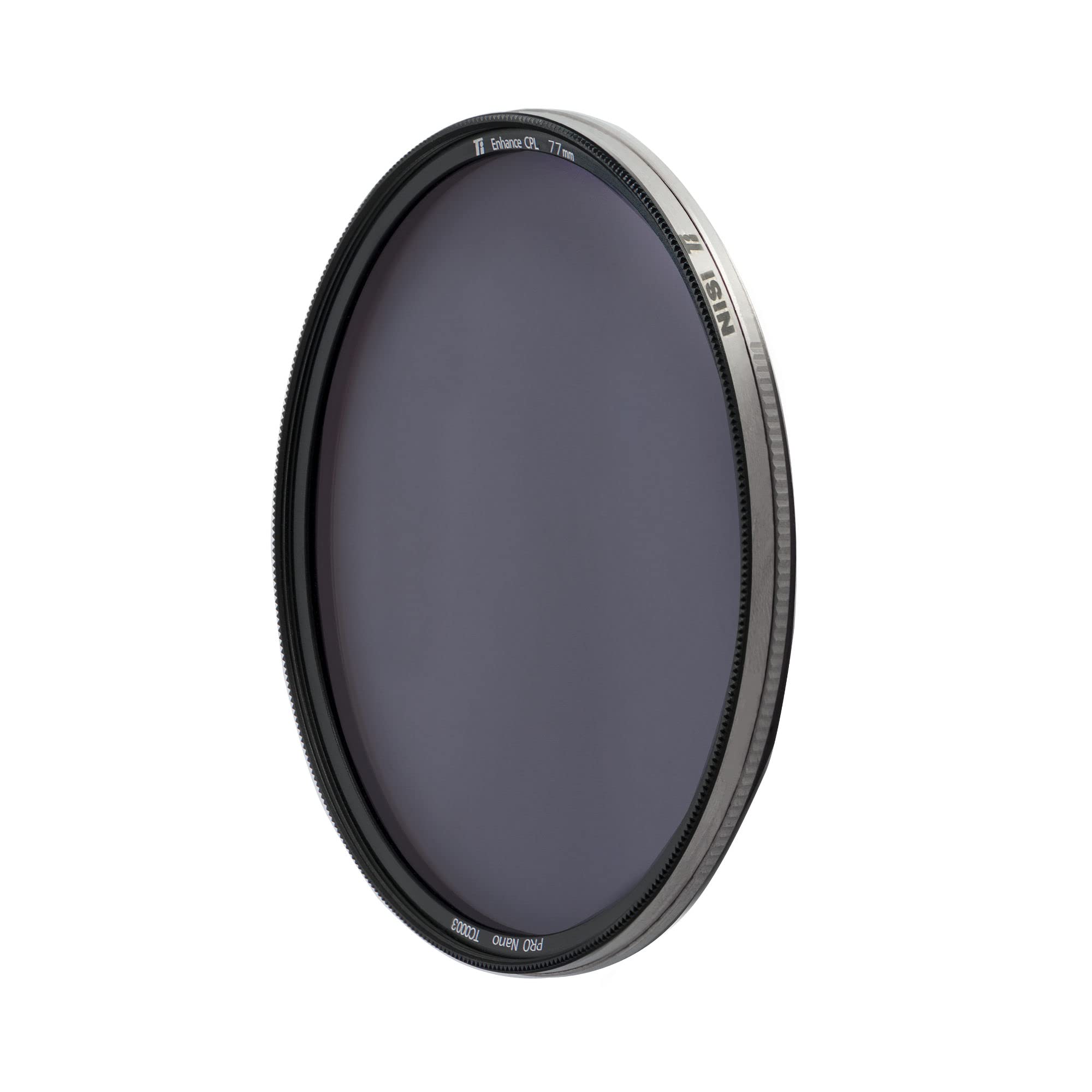 NiSi - 95mm Ti Enhanced CPL Filter, Rotating Circular Polarizing Filter, High Saturation and Vibrancy, Titanium Alloy Frame Nano