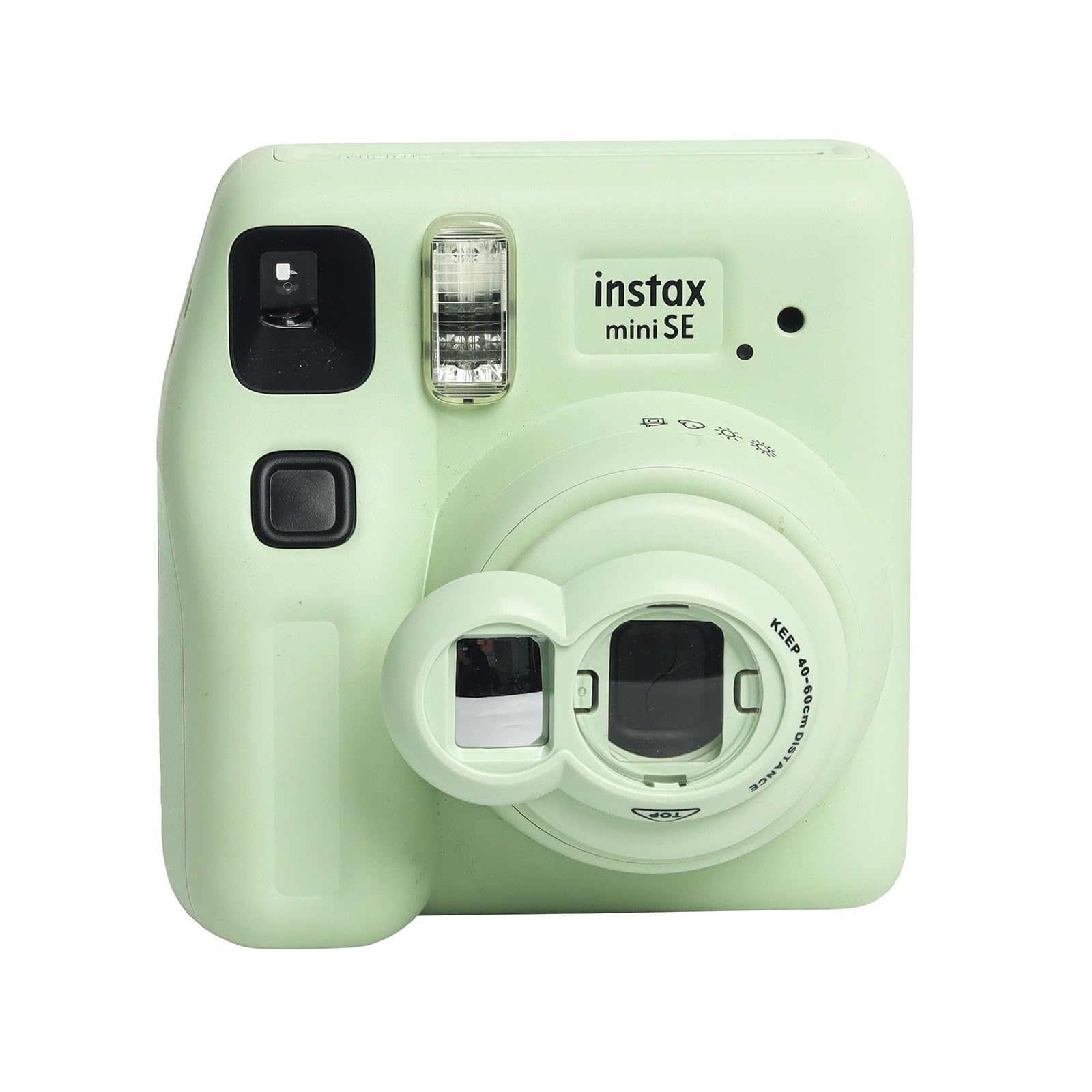 MUZIRI KINOKOO Close Up Lens for Instax Mini 7 Plus/Mini 7+/ Mini 7S / Mini SE Instant Camera with Self-Portrait Mirror for Fuji Mini 8 / Mini 8 + / Mini 9 / Mini KT Selfie Lens Mirror - Green