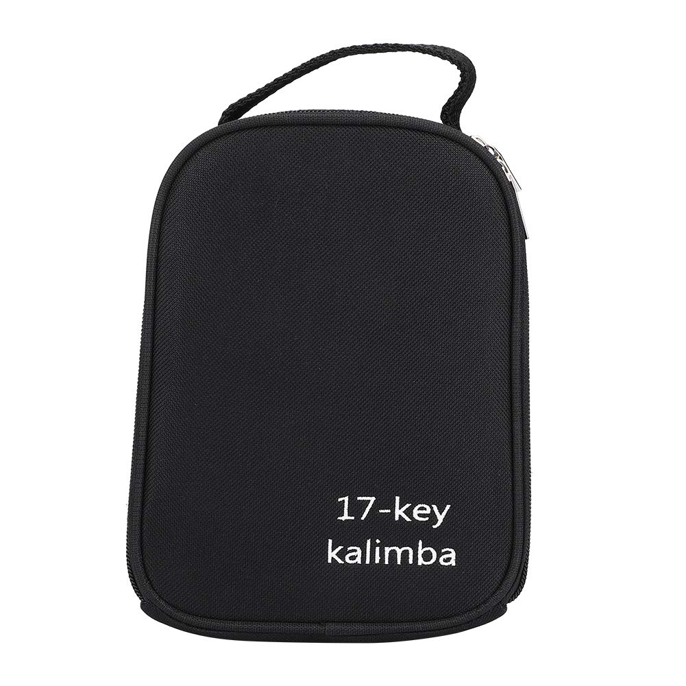 Dilwe Kalimba Bag, 17Keys Portable Kalimba Case Thumb Finger Piano Storage Shoulder Bag Handbag Box, Thumb Piano Bag Kalimba Sto