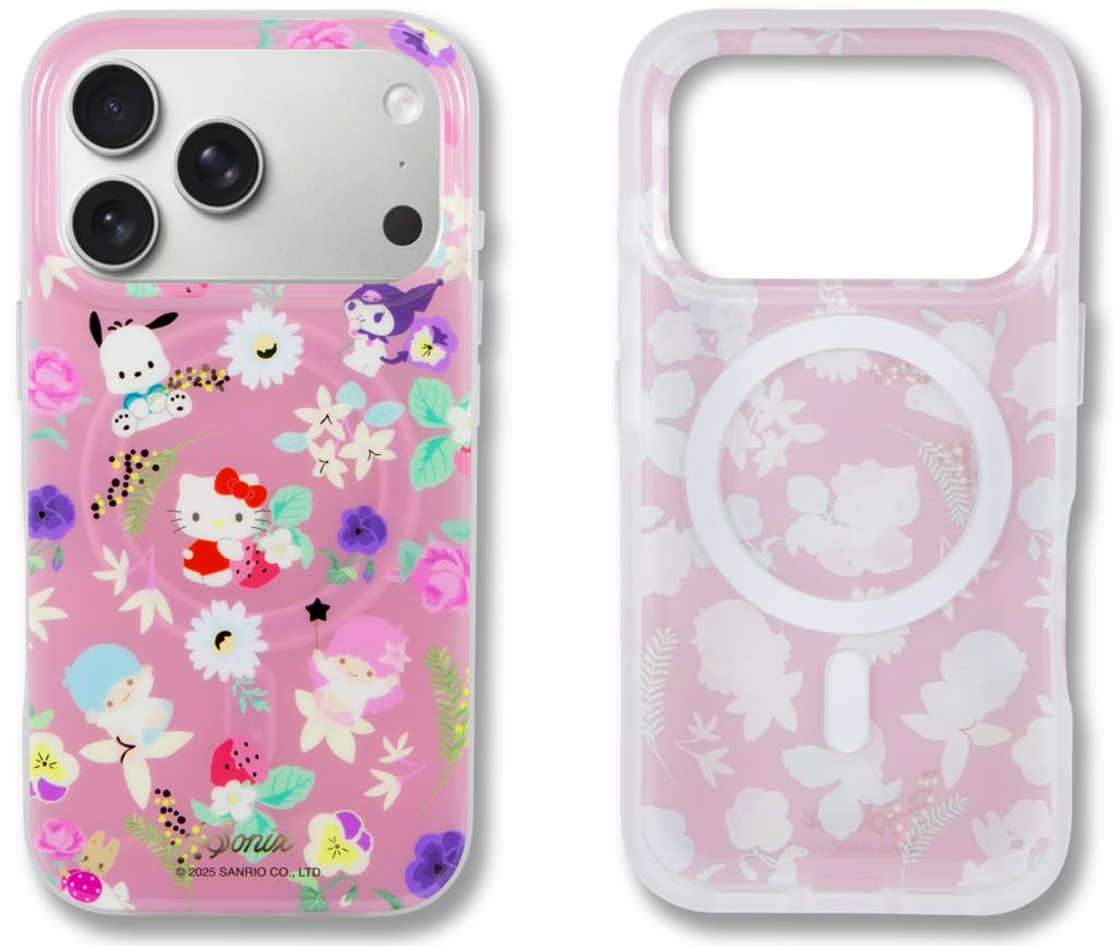 Sonix x Sanrio Case for iPhone 17 Pro | Compatible with MagSafe | 10ft Drop Tested | Hello Kitty and Friends Floral