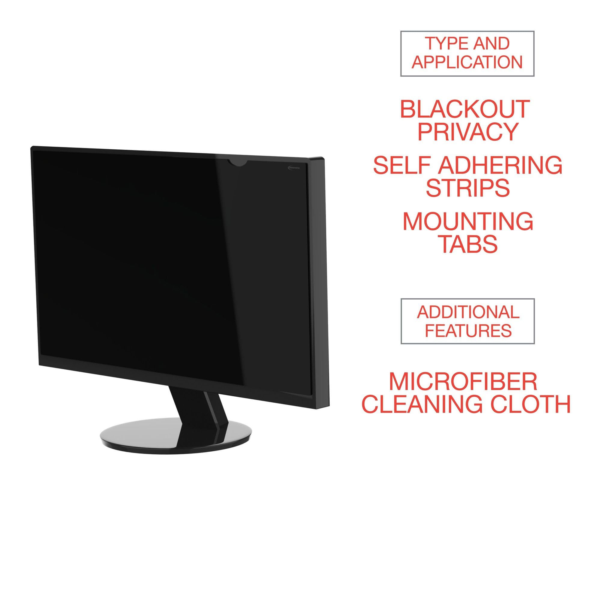 Innovera Blackout Privacy Filter For 14'' Widescreen Laptop, 16:9 Aspect Ratio