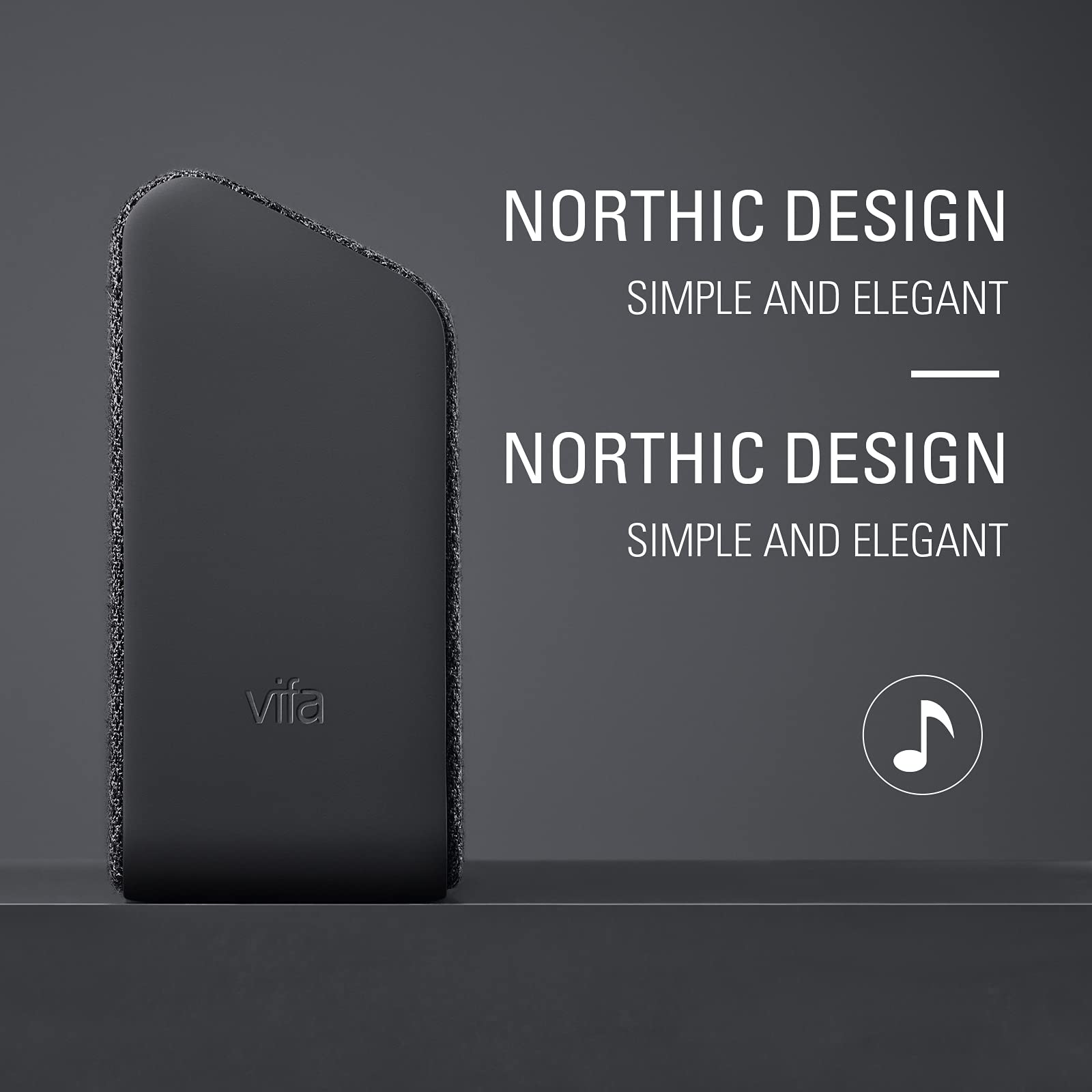 Vifa Stockholm 2.0 Bluetooth Soundbar, Nordic Design Soundbar, Highend Audiophile Speaker, High Performance Wireless Speaker Wit