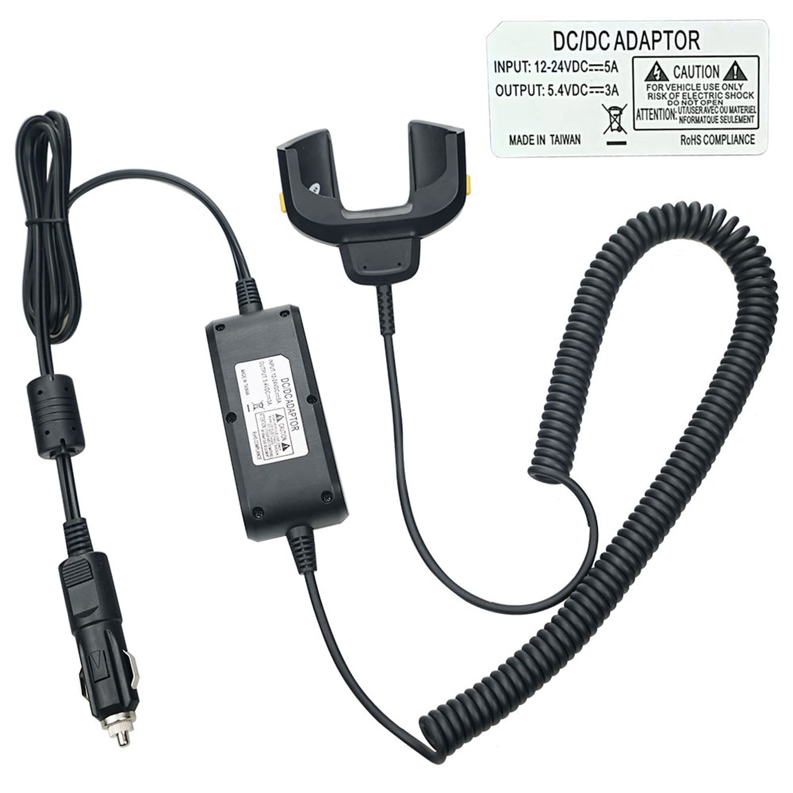 Vehicle Charger Cable For Tc70 Tc72 ,Car Charger Cable For Zebra Symbol Tc70X Tc77,Cbl Tc7X Usb1 01 Scanner Handheld Computer Pd