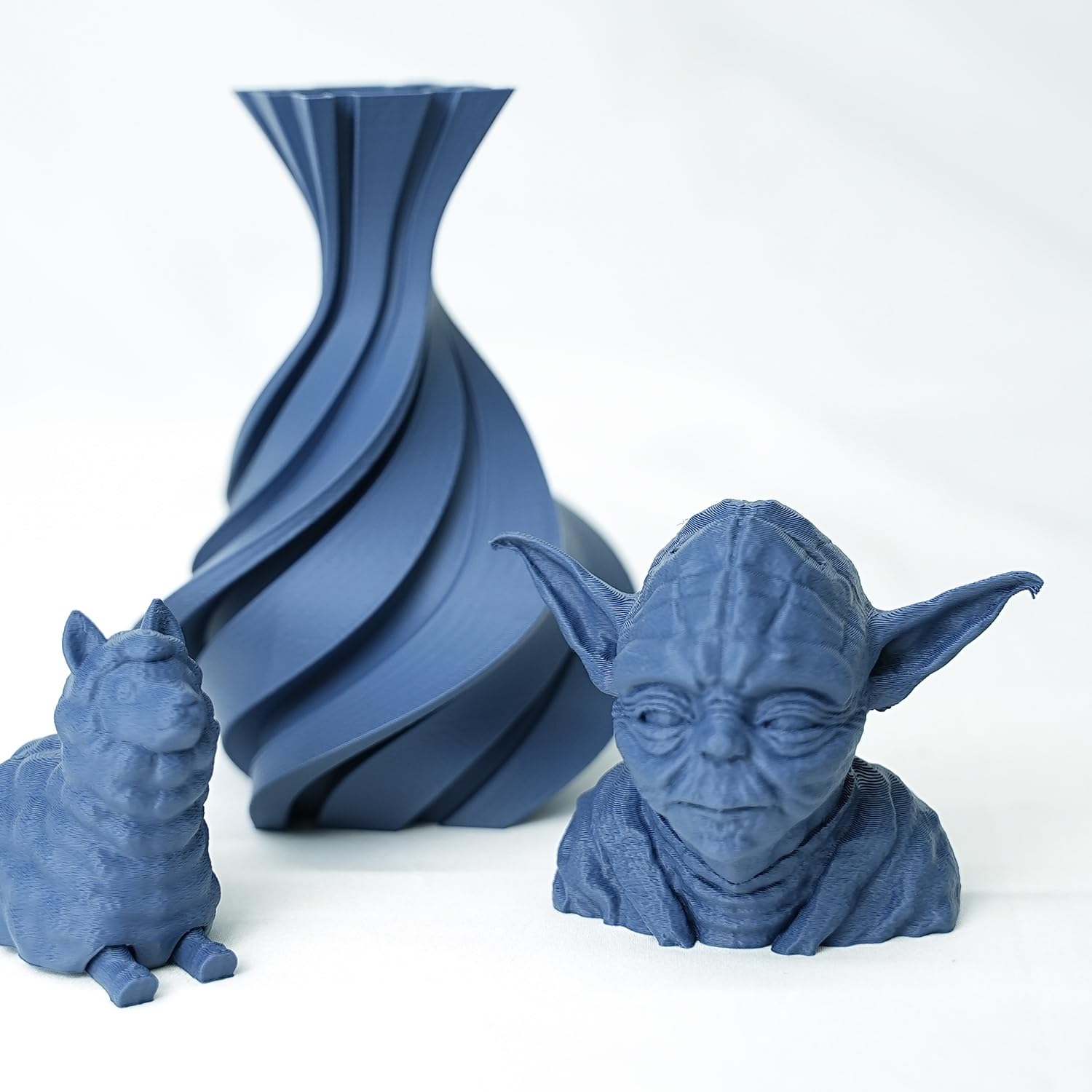 Gratkit Matte Pla Filament, 3D Printer Filament 1.75Mm, +/-0.03Mm, Cardboard Spool 1Kg/2.2Lbs, Pla Matte Navy Blue