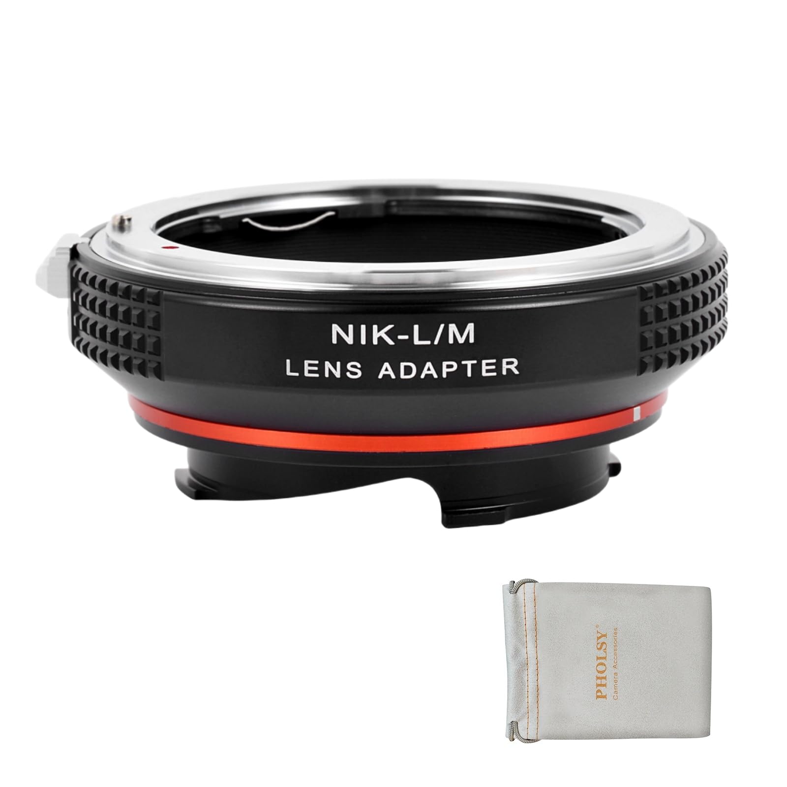 Pholsy Lens Mount Adapter With 6 Bit Coding Compatible With Nikon F Ai Ais Af Af I Afs Lens To Leica M Mount Camera Body Nikon F
