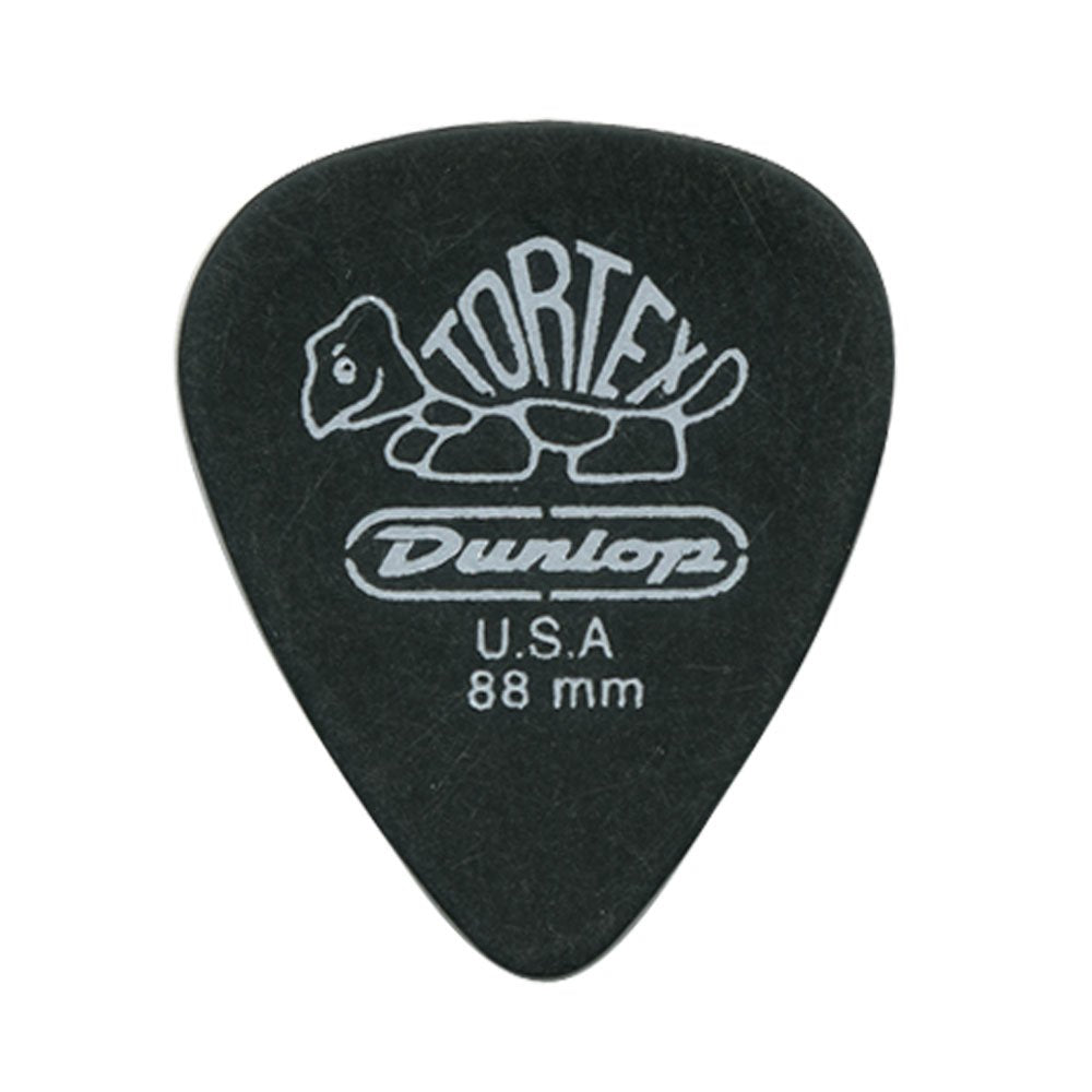 Dunlop 488R.88 Tortex� Pitch Black, .88Mm, 72/Bag