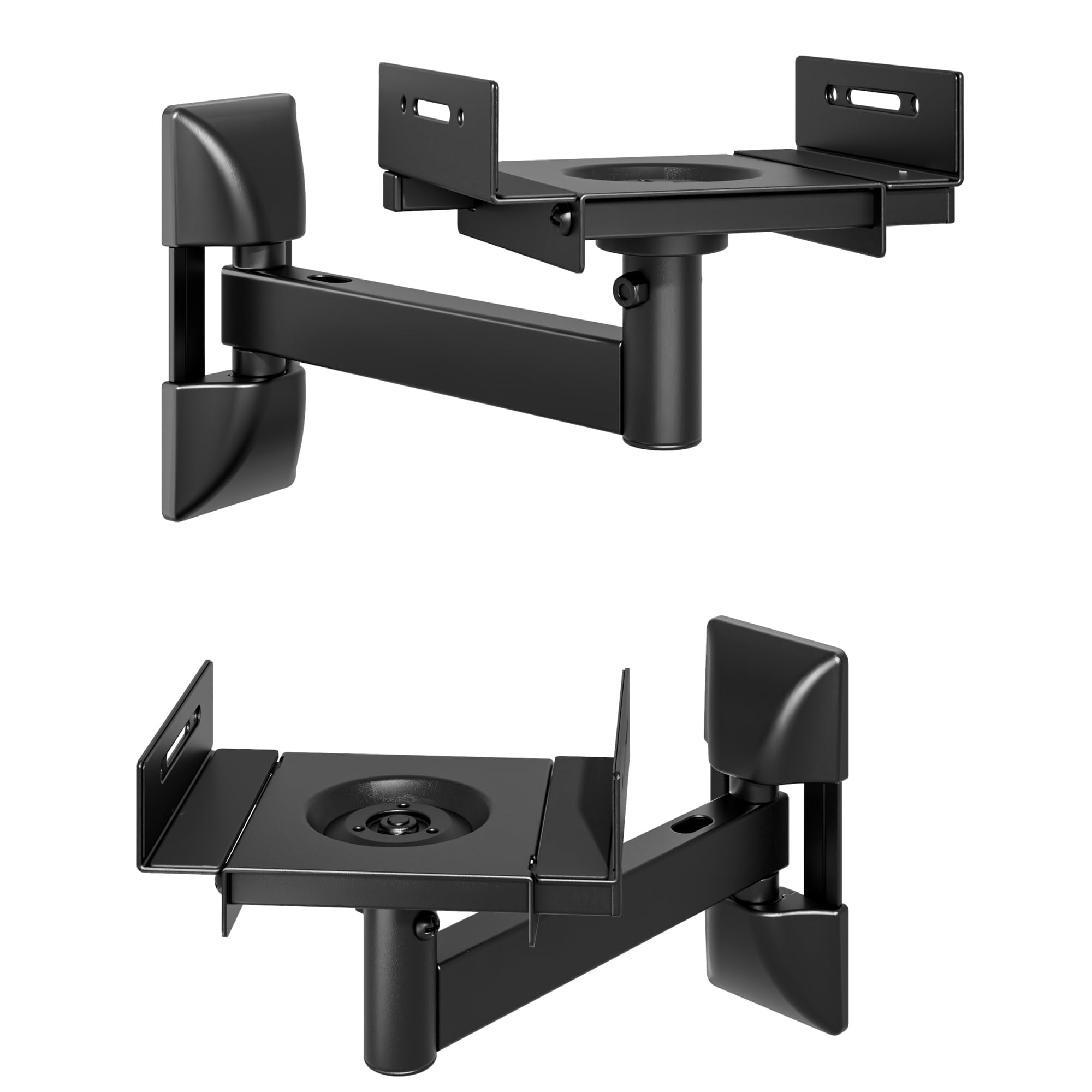 Speaker Wall Mounts, 55 lbs Capacity, Widths from 5.1 to 11.2,1 Pair