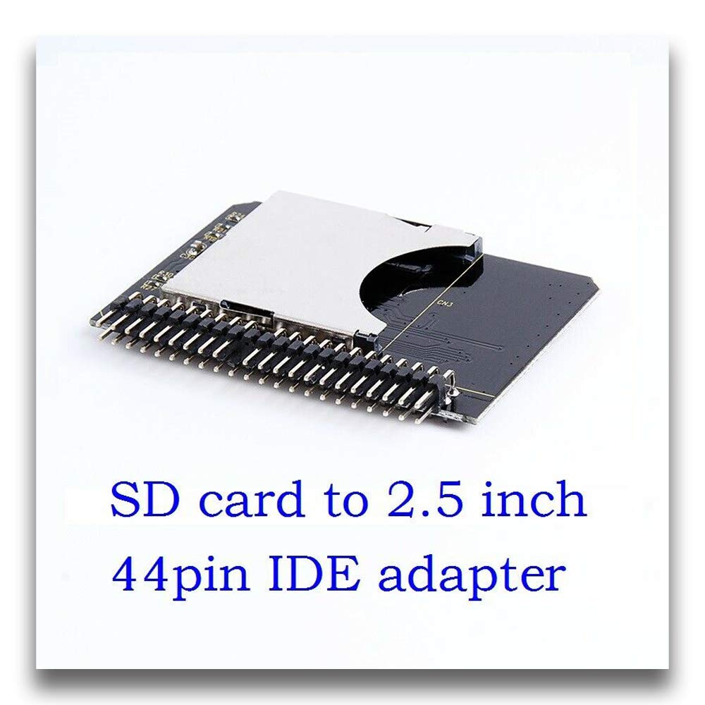 Wsdmavis 1 Pcs Sd Card To Ide Adapter 2.5 Inch 44Pin Male Adapter Sd Sdhc Sdxc Mmc Memory Card Converter To Laptop Hdd