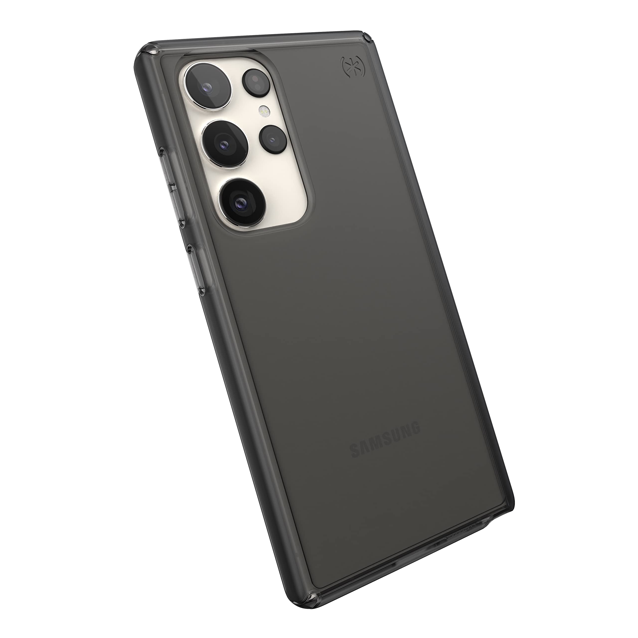 Speck Products Presidio Perfect Mist Case Fits Samsung Galaxy S23 Ultra, Obsidian/Obsidian/Black