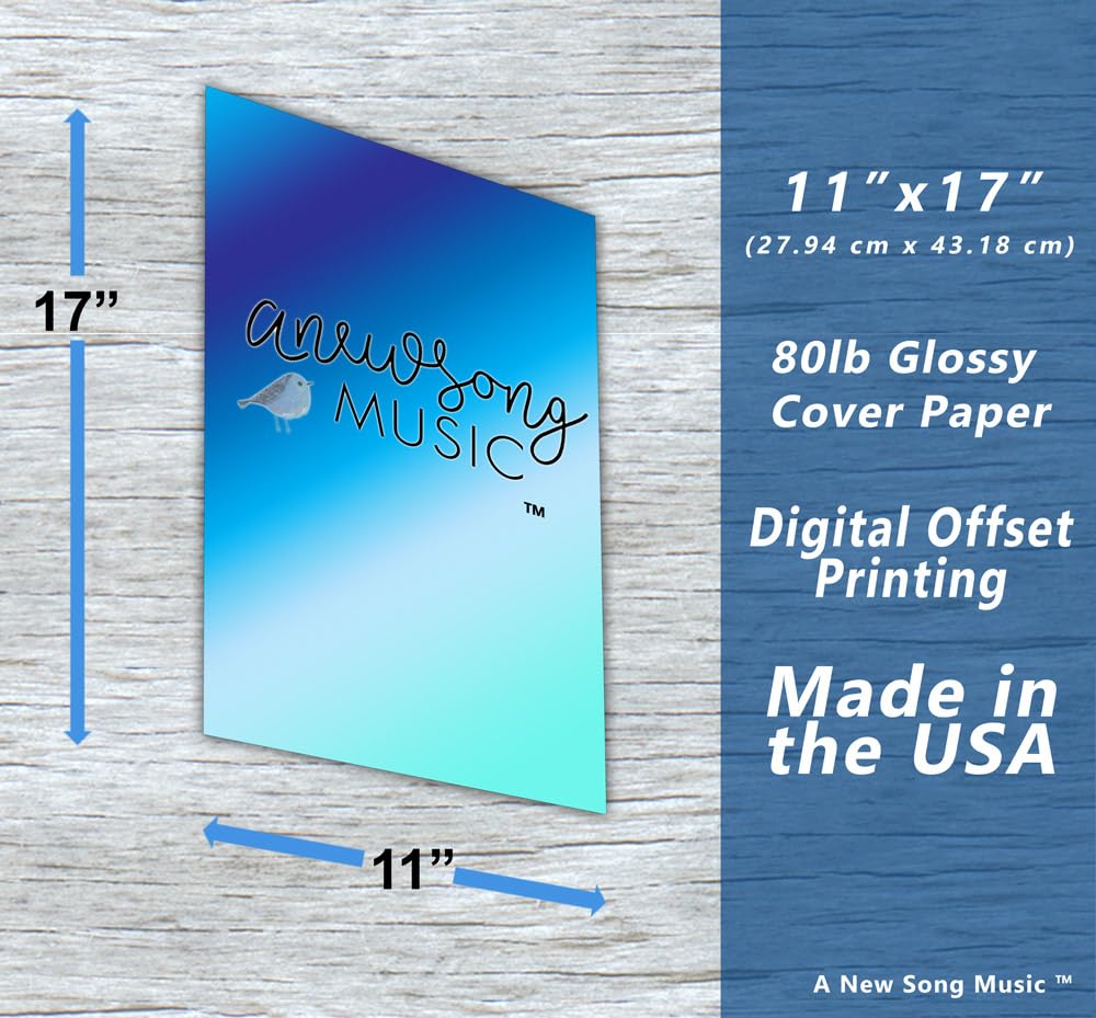 6 String Bass Fretboard Poster   Nashville Numbering System, Circle Of 5Ths, Notes Instructional Chart | A New Song Music | 11X1