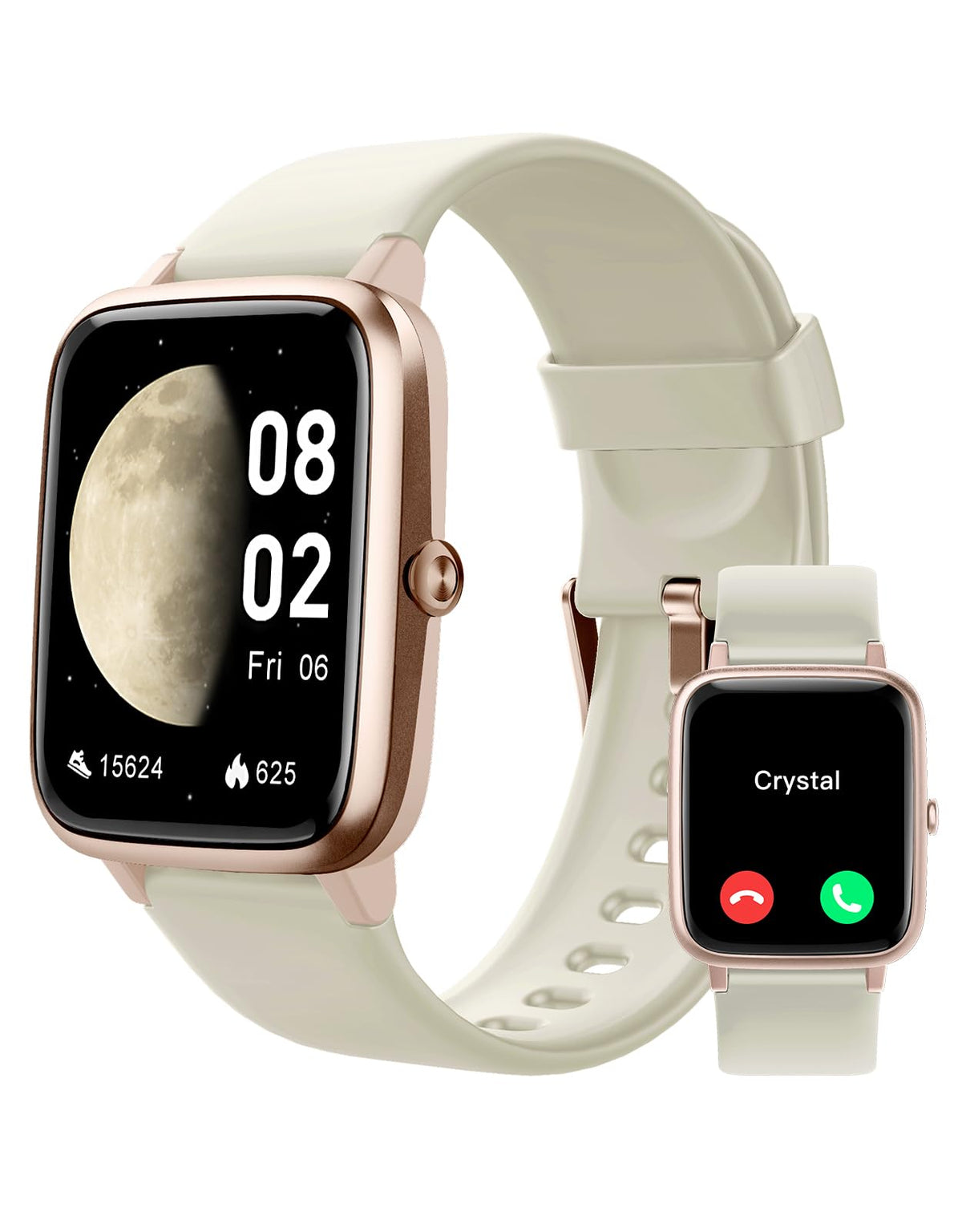 Grv Smart Watches For Women Men (Answer/Make Calls), 1.8'' Smartwatch For Ios/Android Phones Fitness Tracker With 100+ Sports Mo