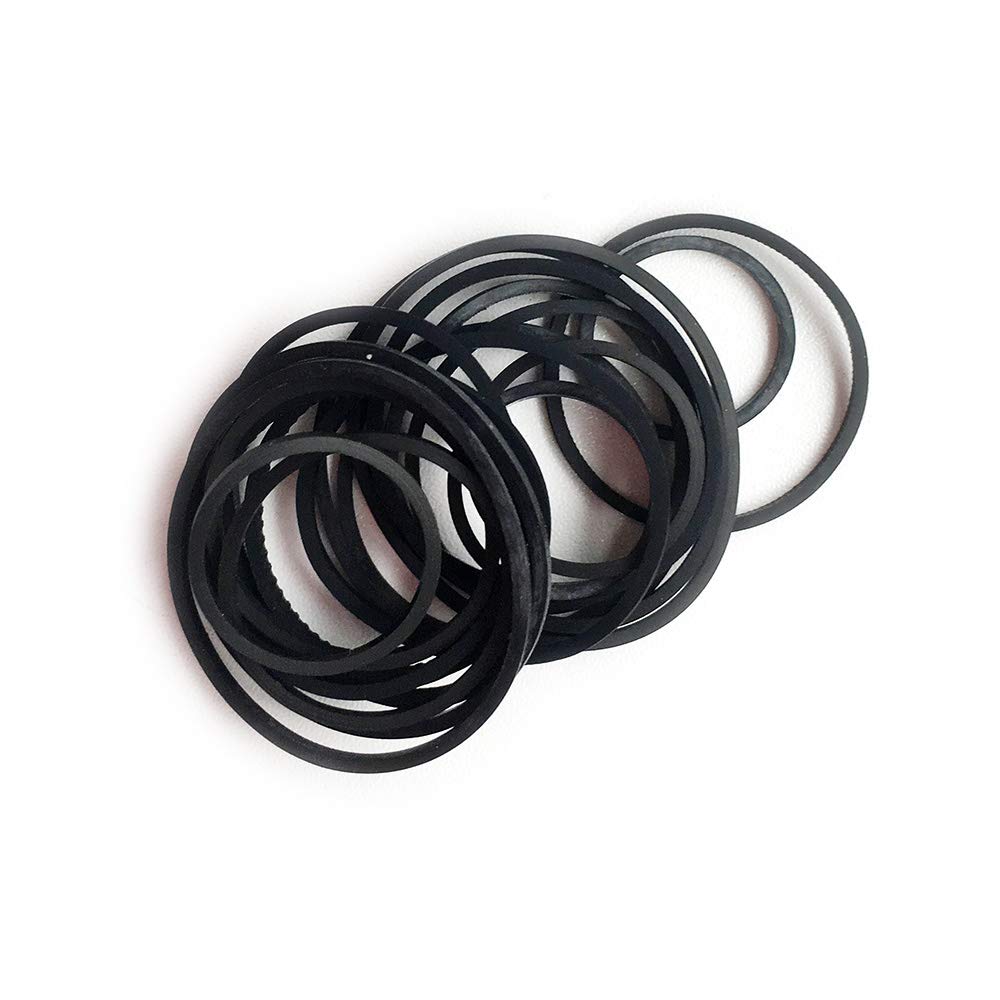 Mixed Square Cassette Tape Belt Machine Recorder Rubber Belt 25/30/35/38/40/45/50/55/60/65Mm (1/2 Perimeter) Cd Dvd Assorted Com