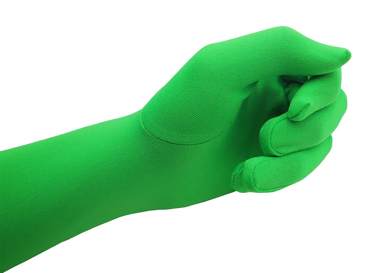 Aniler Chromakey Gloves Green Chroma Key Mask Hood Invisible Effects Background Chroma Keying Green Gloves Mask For Green Screen