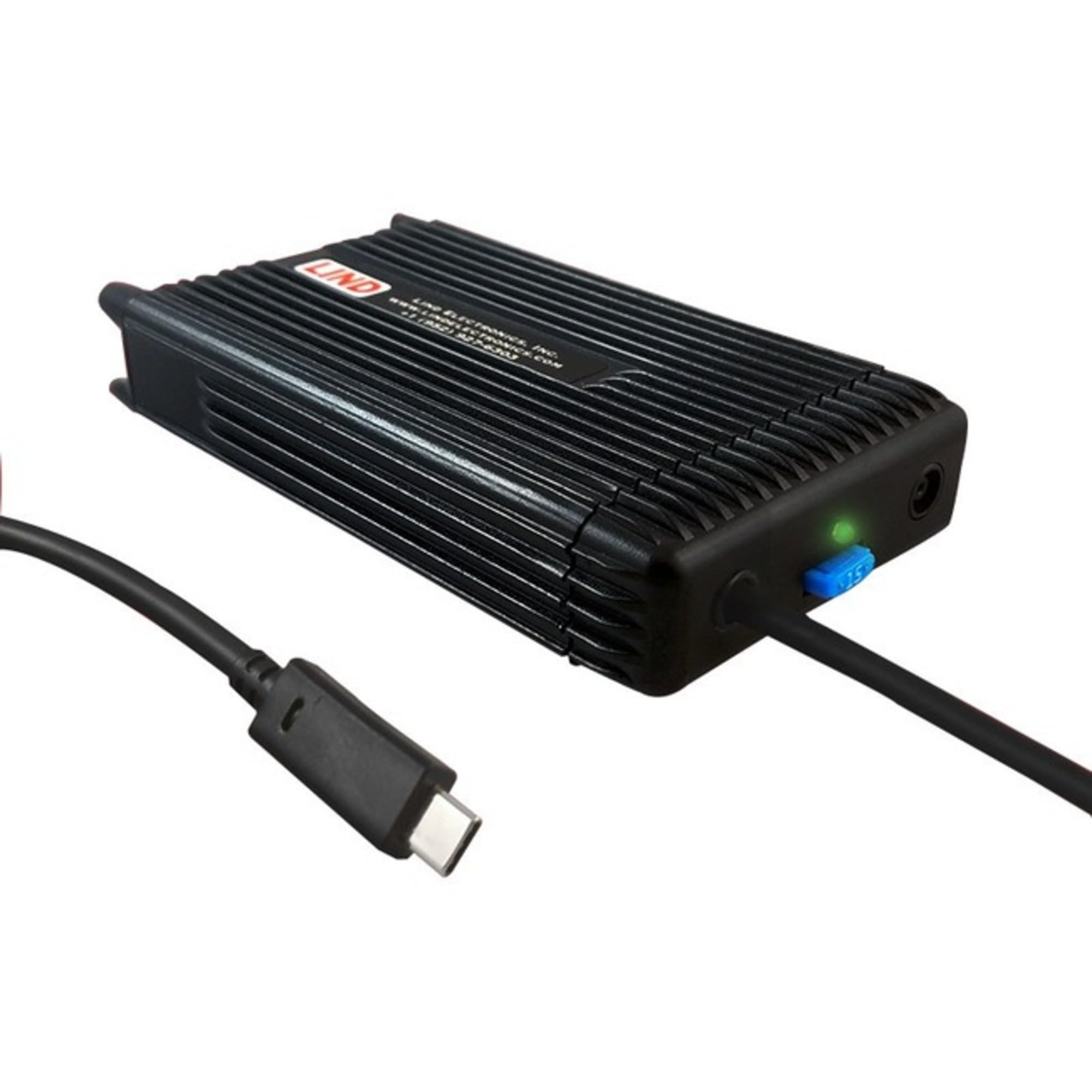 100W Usbc Dc Power Adapter, 11-16Vin, Cig Plug, Straight Usbc