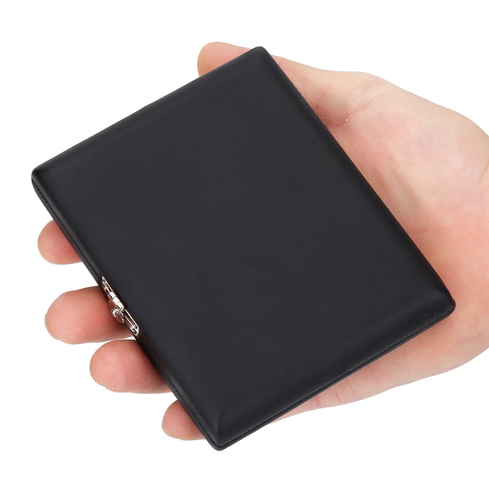 Oboe Reed Case Storage,Jones Oboe Reed,Wooden + Pu Leather Cover Reed Case Holder Storage Box For 10/12/20Pcs Reeds Cover (For 1