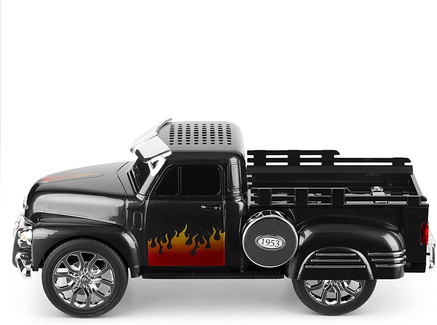 Qfx Bt 1953Blk Bt 1953 Retro Truck Bluetooth Speaker (Black)