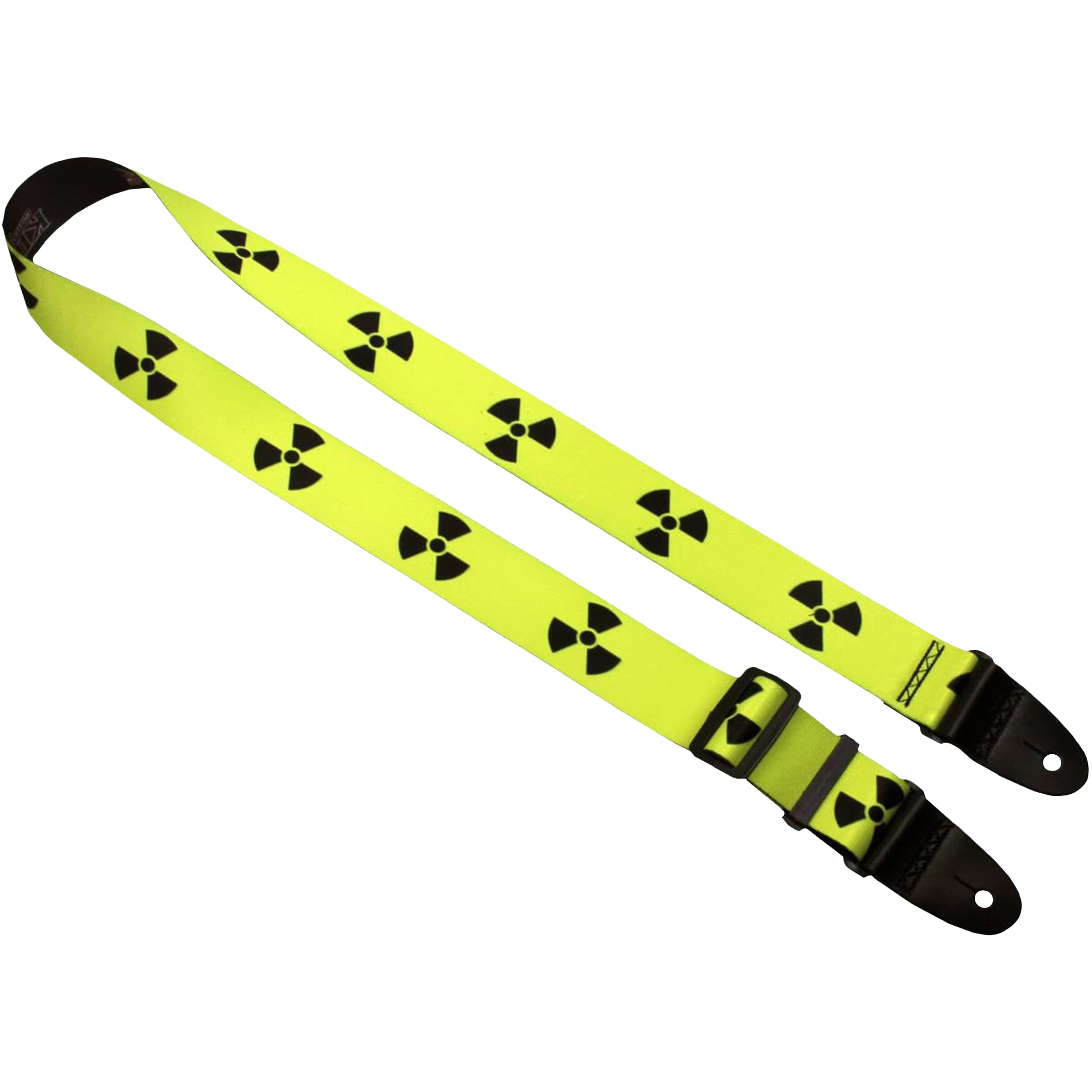 Killer-Q Guitar Strap - Stylish Straps for Electric and Acoustic Guitars With Leather Tabs, 2 Inches x 5 Feet, Radiation