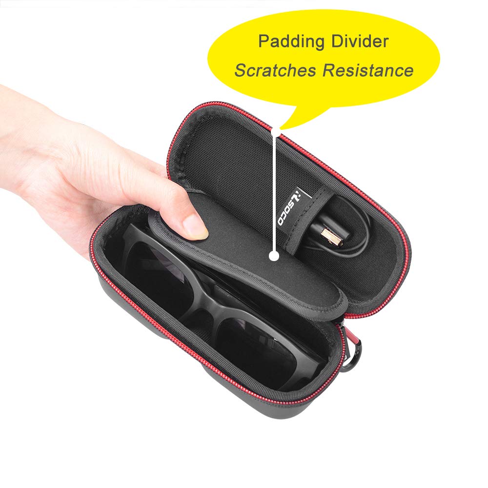 Rlsoco Carrying Case For Bose Frames Audio Sunglasses : Frames Soprano/Frames Tenor/Frames Alto/Frames Rondo Smart Glasses, Bluetooth Audio Sunglasses(Not For Frames Tempo)