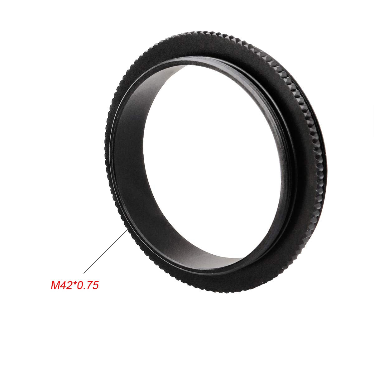 Svbony Sv130 M48 Male To M42 Male Telescope Adapter Knurling Design Black