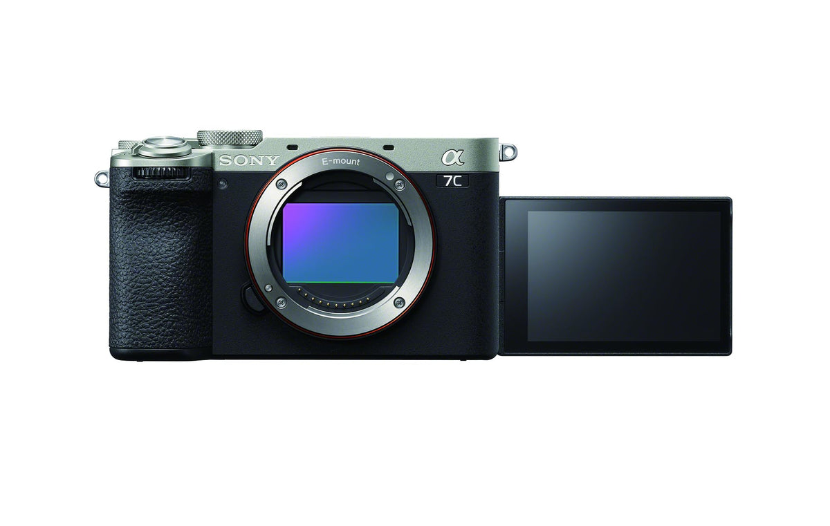 Sony Alpha 7C II Full Frame Interchangeable Lens Camera   Silver