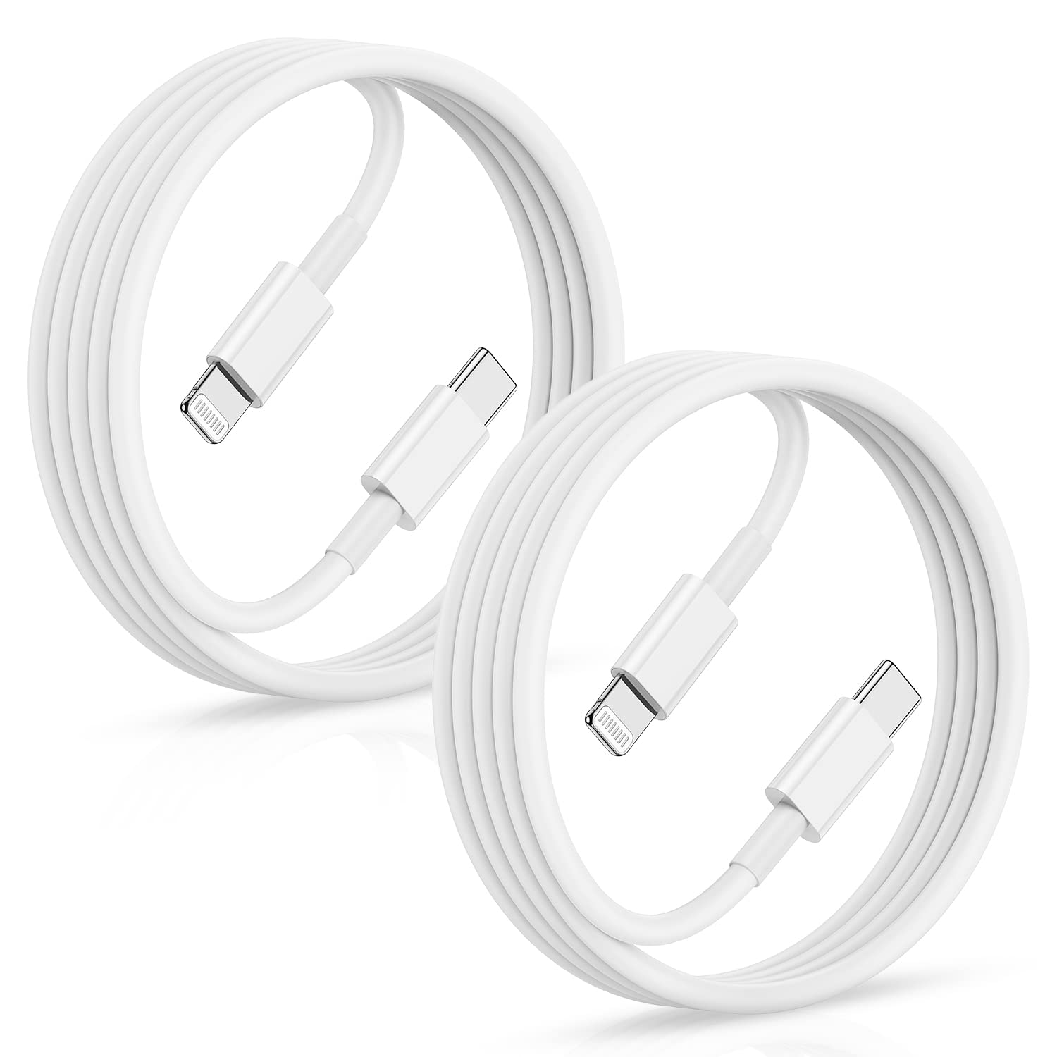 2 Pack 10 Feet Usb C To Lightning Cable [Apple Mfi Certified],Type C Fast Charger Cable 10Ft For Iphone 14 13 12 11 Pro/Pro/Max/
