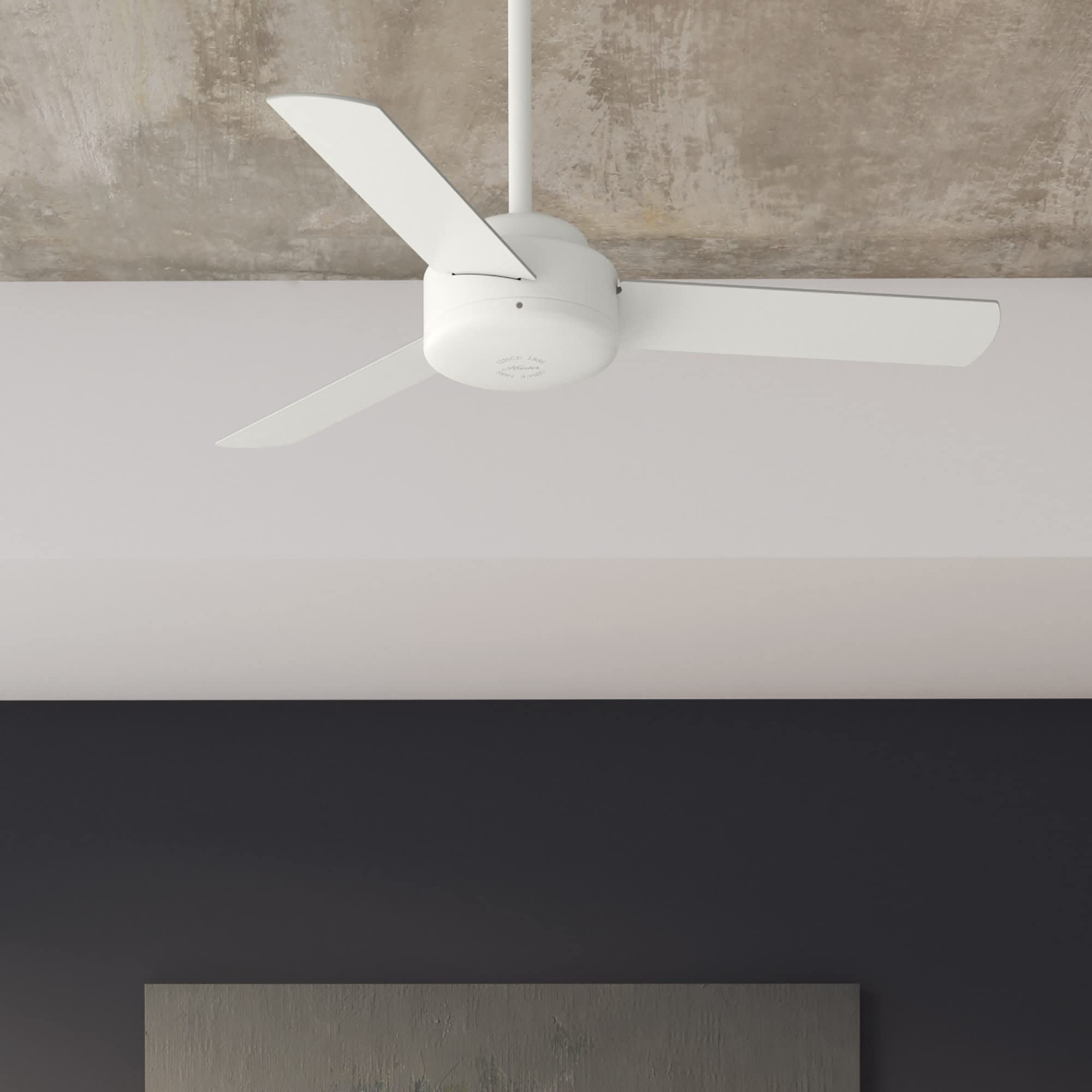 Hunter Fan Company 51848 Presto Ceiling Fan, Matte White, 10.09X44X44