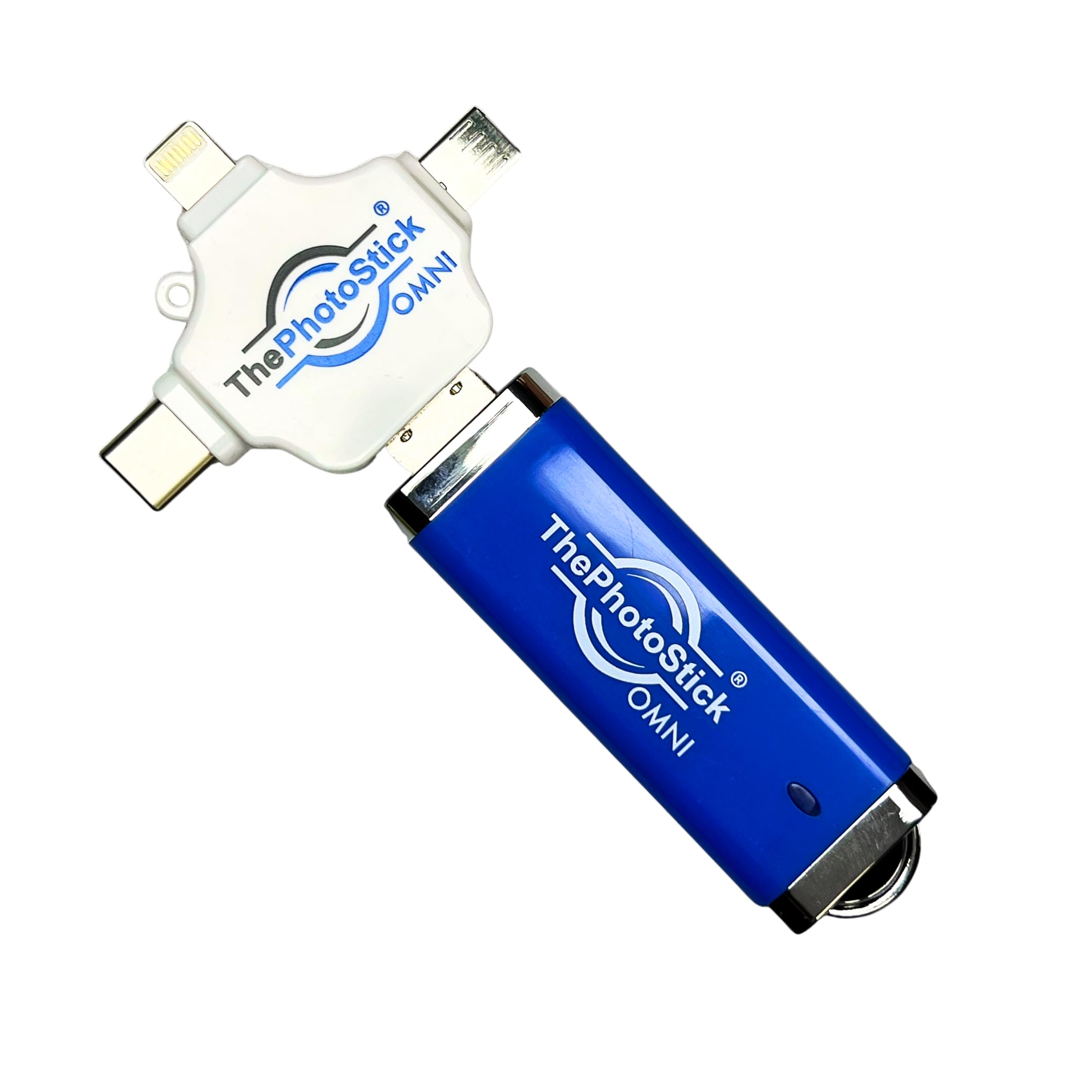 Thephotostick Omni 256Gb   Secure Photo & Video Backup And Transfer | Digital File Organization | Usb & Multiport Connection For