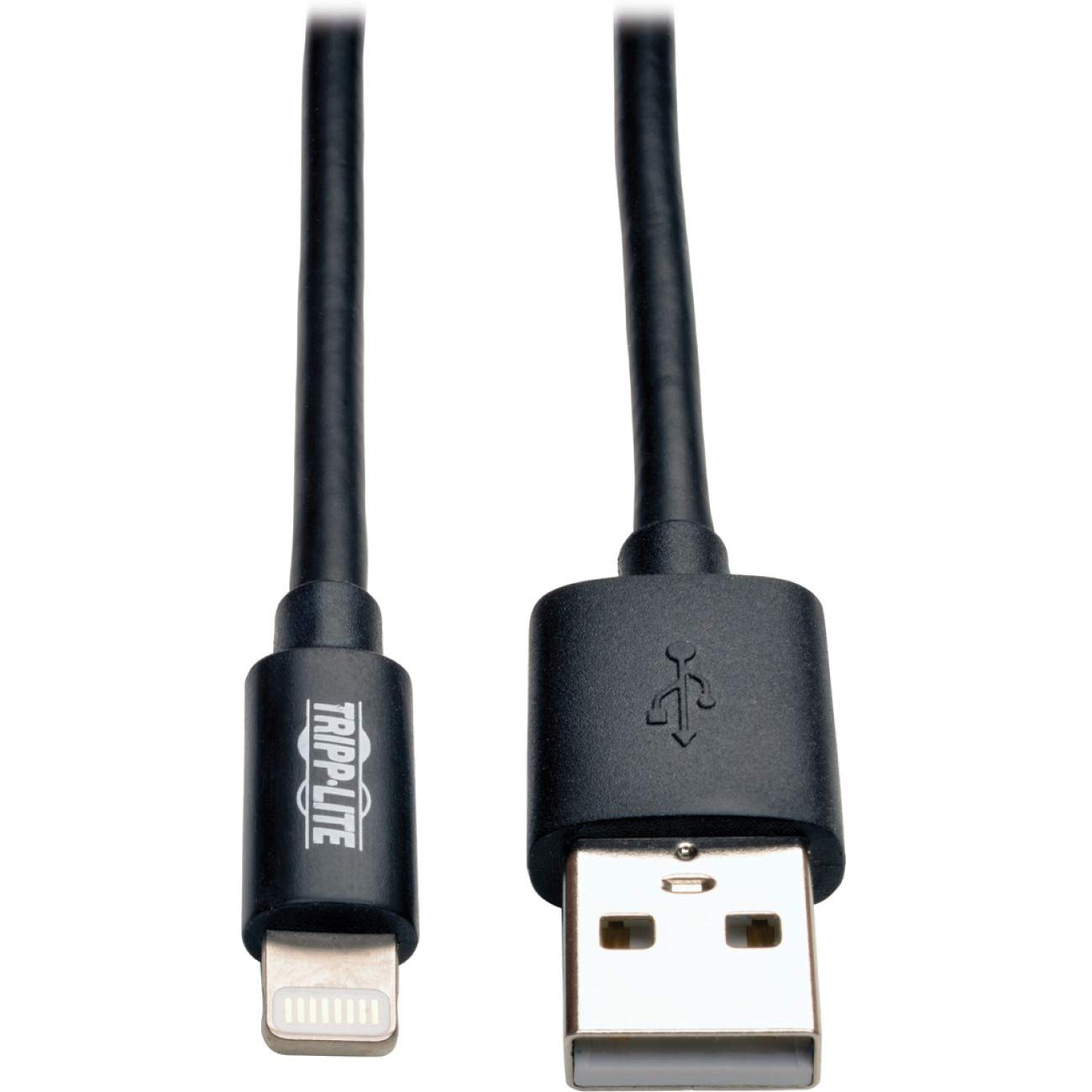 Tripp Lite Apple Mfi Certified 10 Feet 3M Lightning To Usb Cable Sync Charge Iphone/Ipod/Ipad   Black (M100 010 Bk)