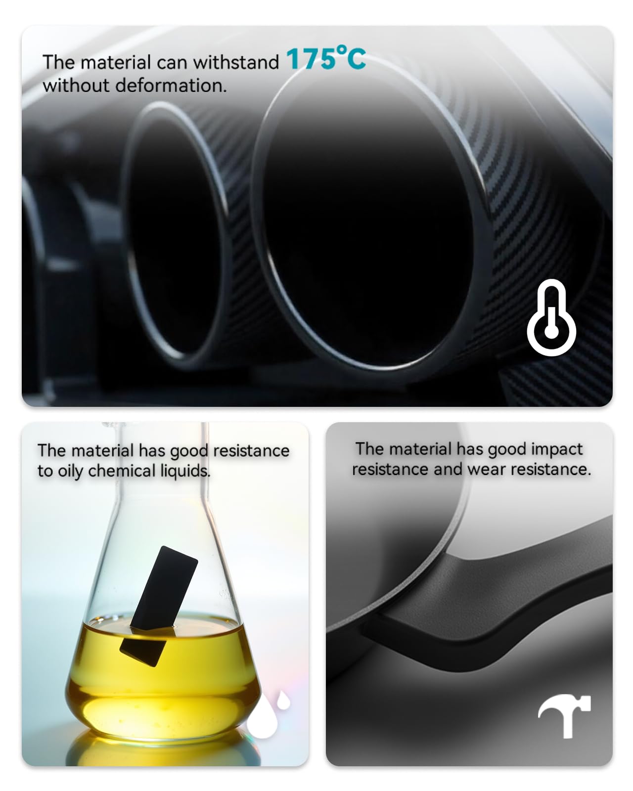 Sunlu 0.5Kg Pa12-Cf Carbon Fiber Nylon Filament 1.75Mm Black, Excellent Wear & Oil Resistance, Heat-Resistant,Low Moisture Absor