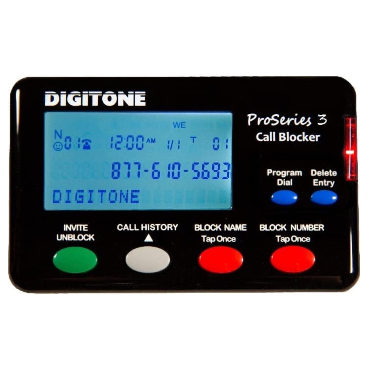 Digitone Proseries 3 Call Blocker Powerful Up To Date Spam Blocking For Landline Phones   Easy Setup One Button Blocking Of Robo